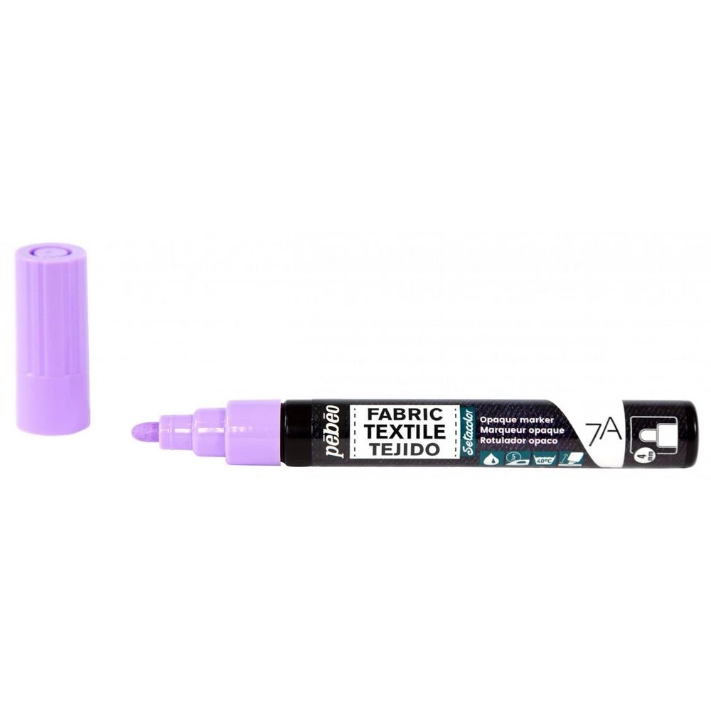 2 Pebeo 7A Opaque Marker 4mm Pastel Violet, 2 of 2