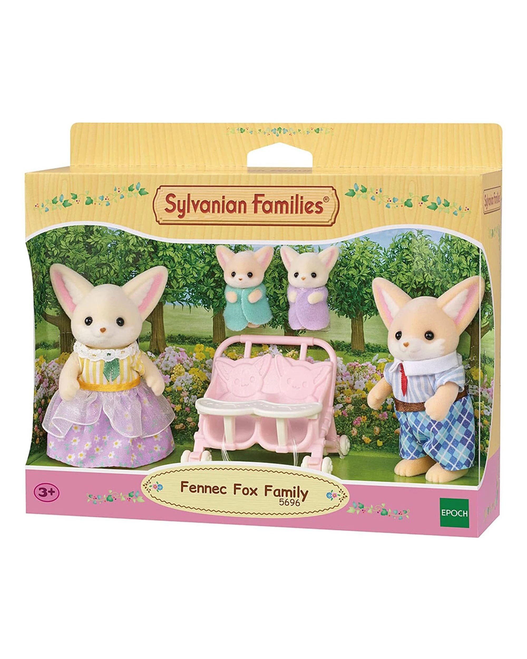 1 Sylvanian Families Fennec Fox Family, 1 of 4