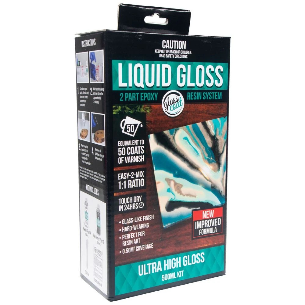 1 Glass Coat Liquid Gloss Kit 500mL, 1 of 2