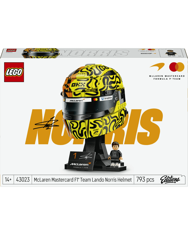 LEGO Editions McLaren Mastercard F1 Team Lando Norris Helmet 4