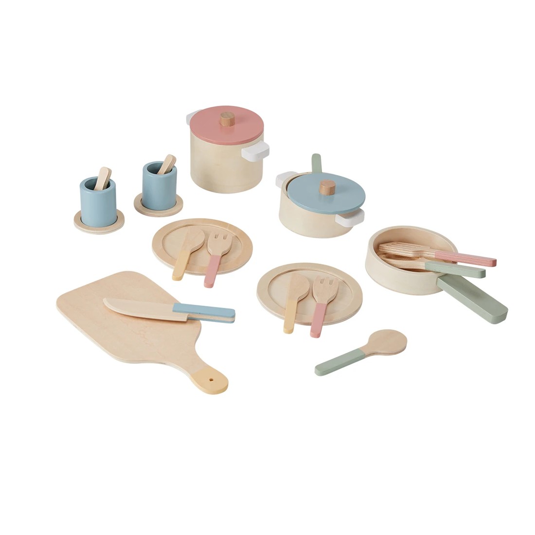 1 Wooden Kitchen Accessories Set, 1 of 10