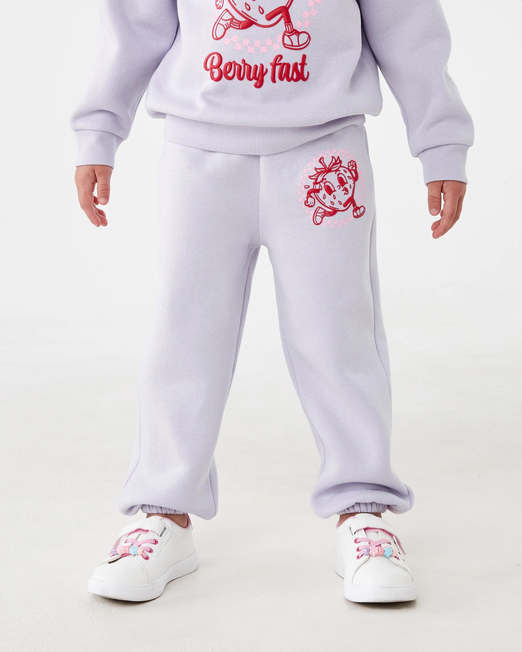 1 Print Trackpants Prl Berry, 1 of 6