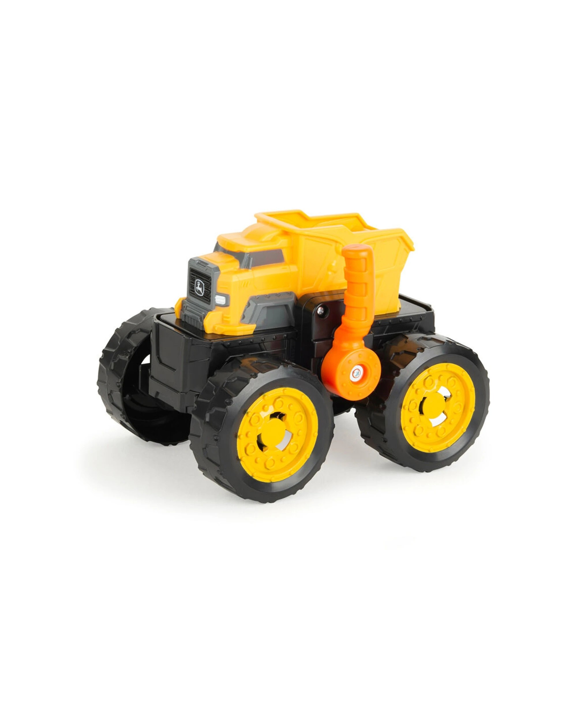 1 John Deere Monster Treads 2 in1 Flipping Vehicle Toy Kids - Yellow, 1 of 6
