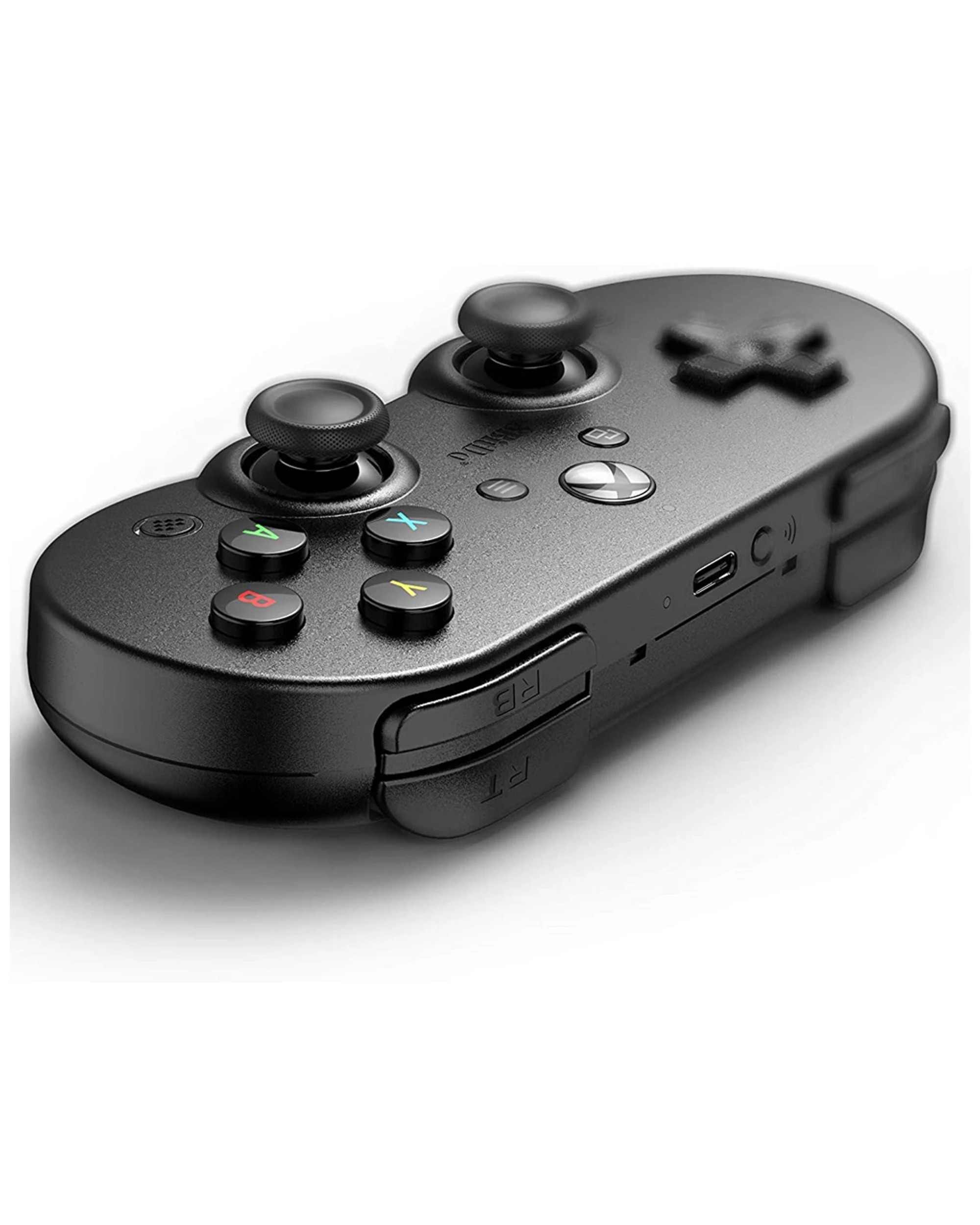 4 8bitdo Sn30 Pro Wireless Bluetooth Controller With Clip For Android Xbox - Black, 4 of 5