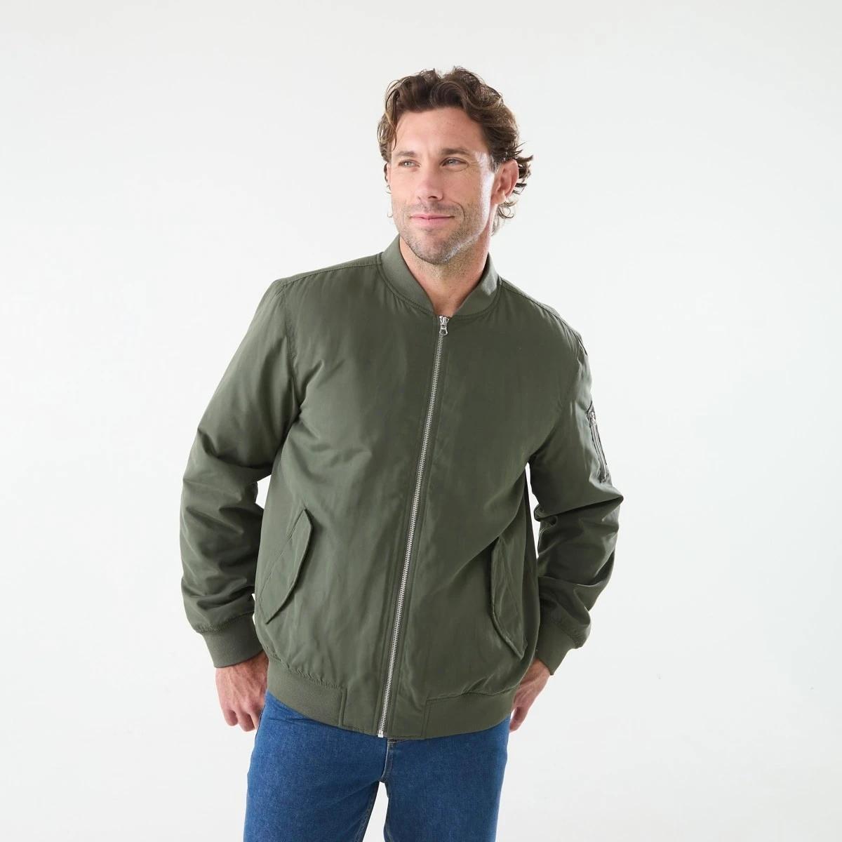 2 Bomber Jacket Cargo Grn, 2 of 6