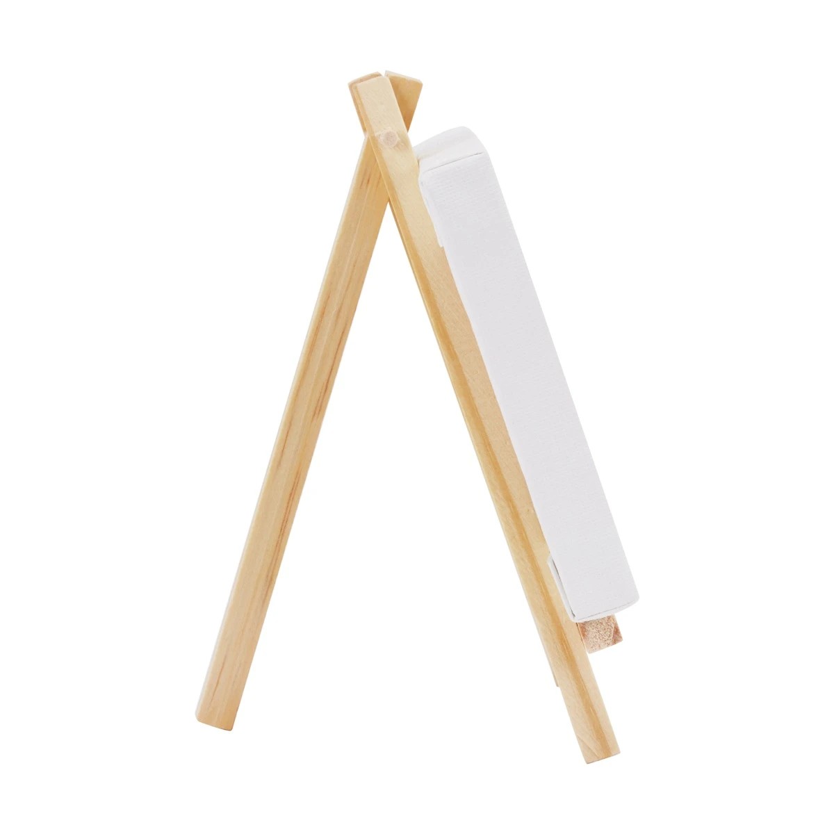 6 3 Pack Mini Easel and Canvas - White, 6 of 10