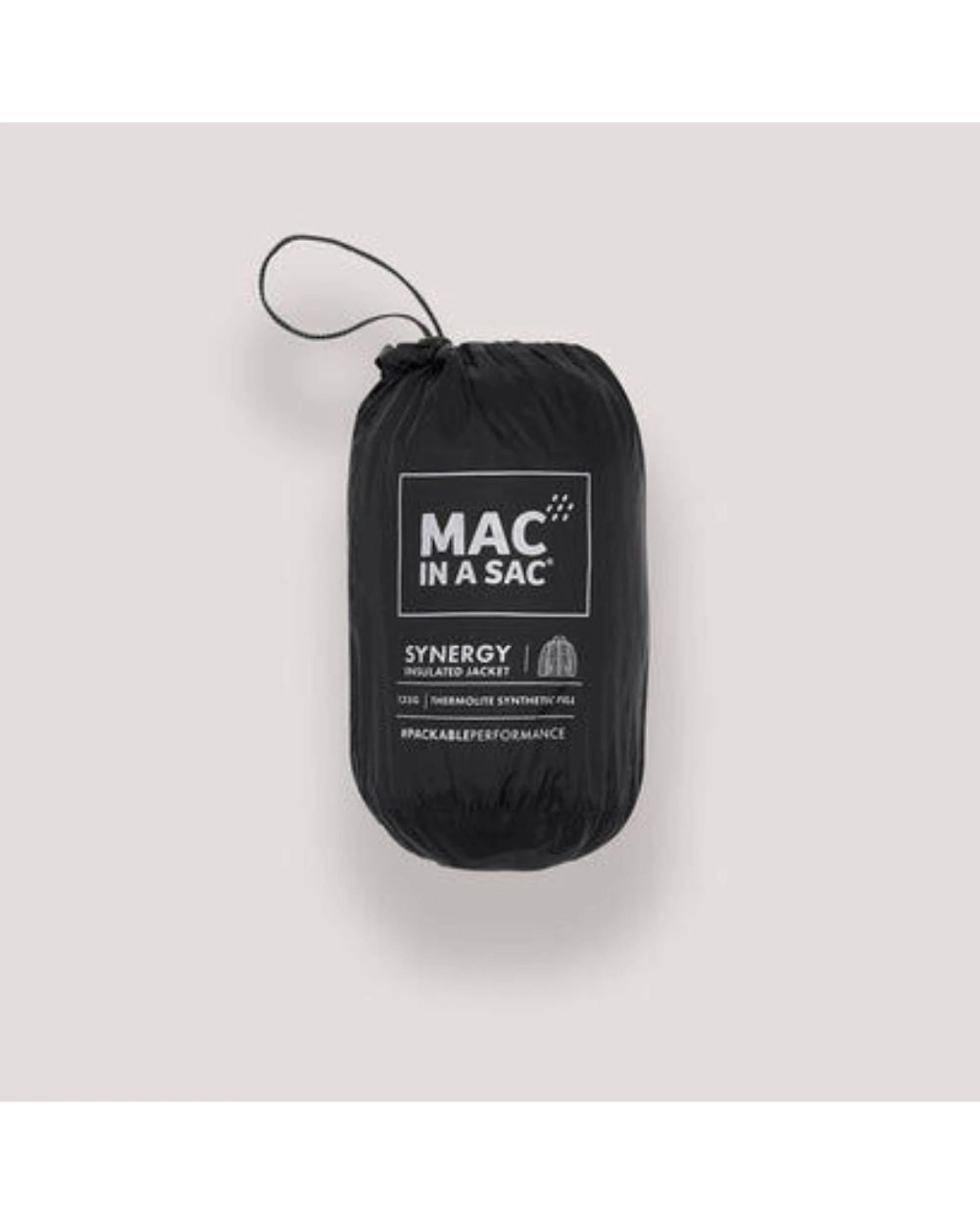 3 Mac In A Sac Synergy Packable Men's Thermolite Jacket BLACK, 3 of 7