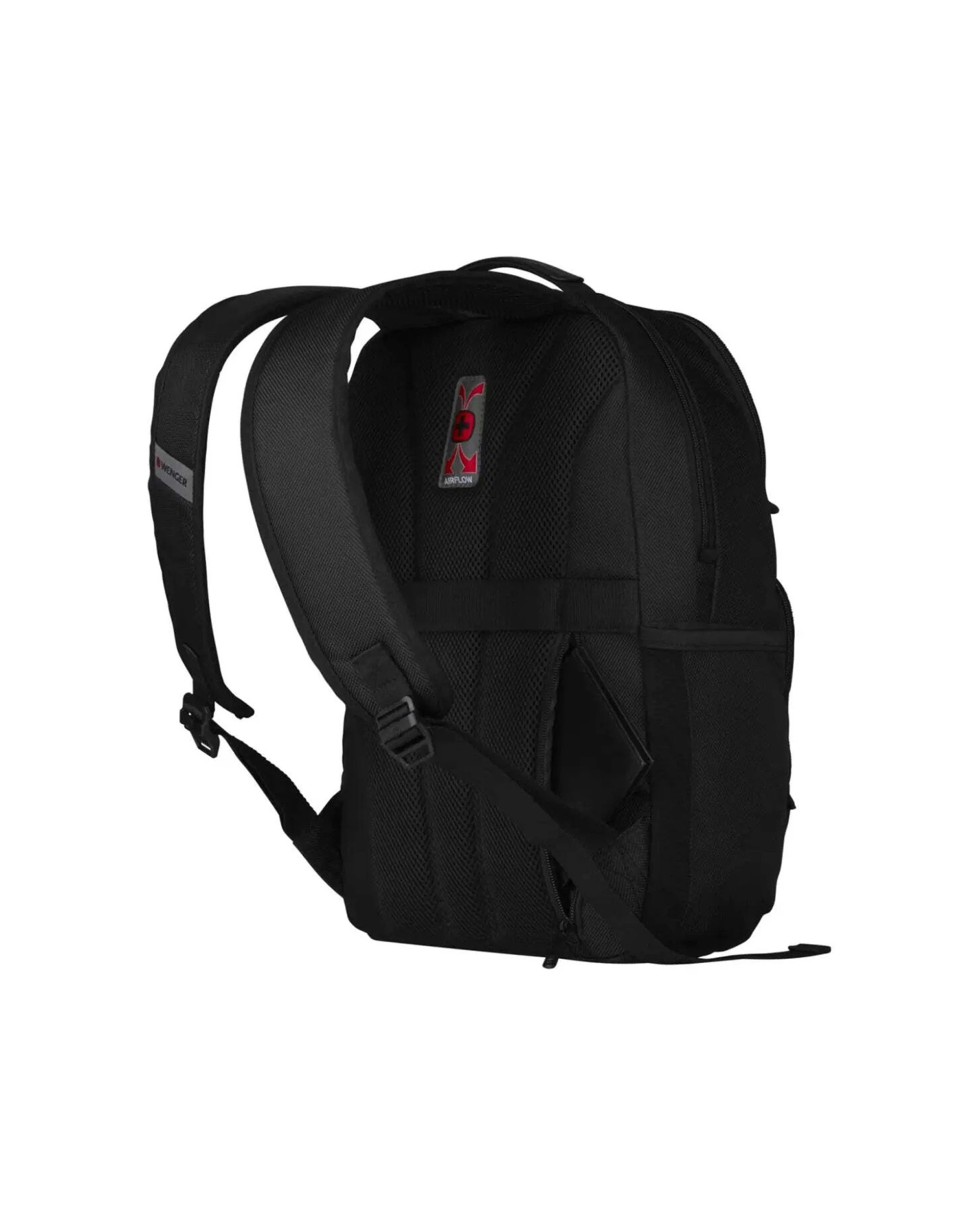 6 Wenger BC Mark Slimline 12-14in Laptop Backpack Smart Organiser Comfort - Black, 6 of 7