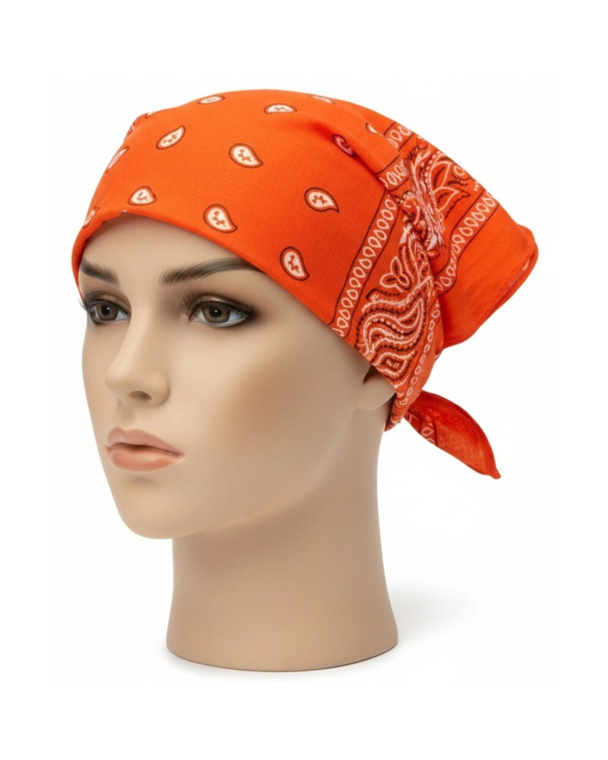 2 BR Costumes Cotton Paisley Bandana Head Wrap, 2 of 2