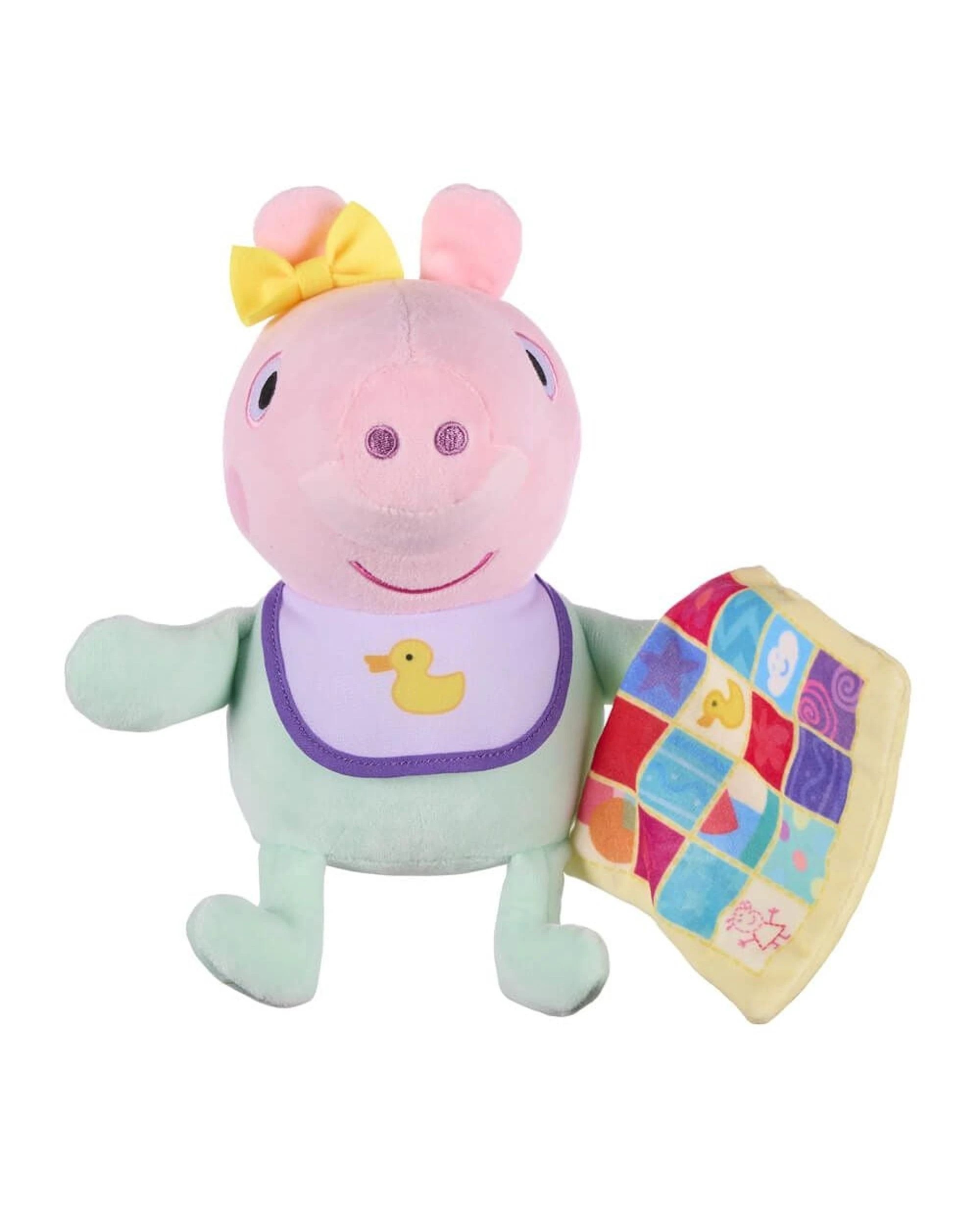 3 Peppa Pig Evie With Blanket Plush, 3 of 4