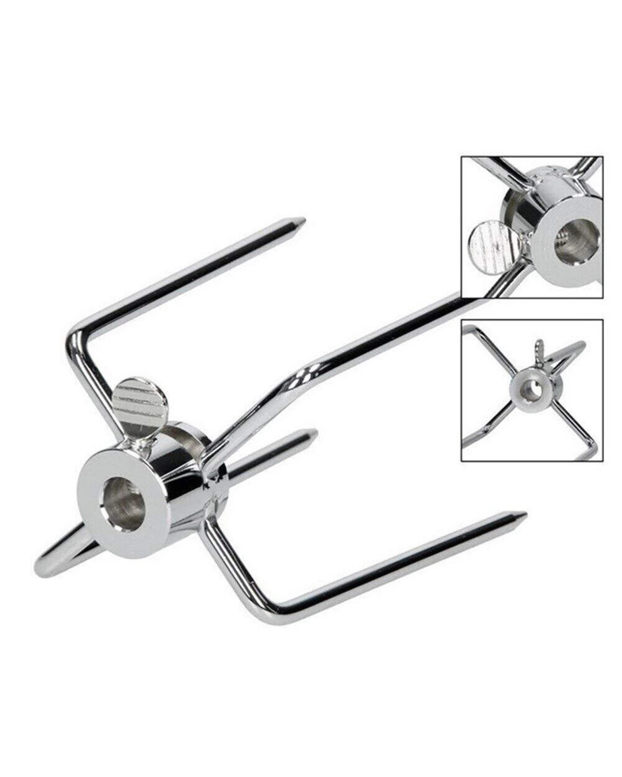 1 BR Home Rotisserie Spit Forks for BBQ and Kabobs - Set of 2, 1 of 7