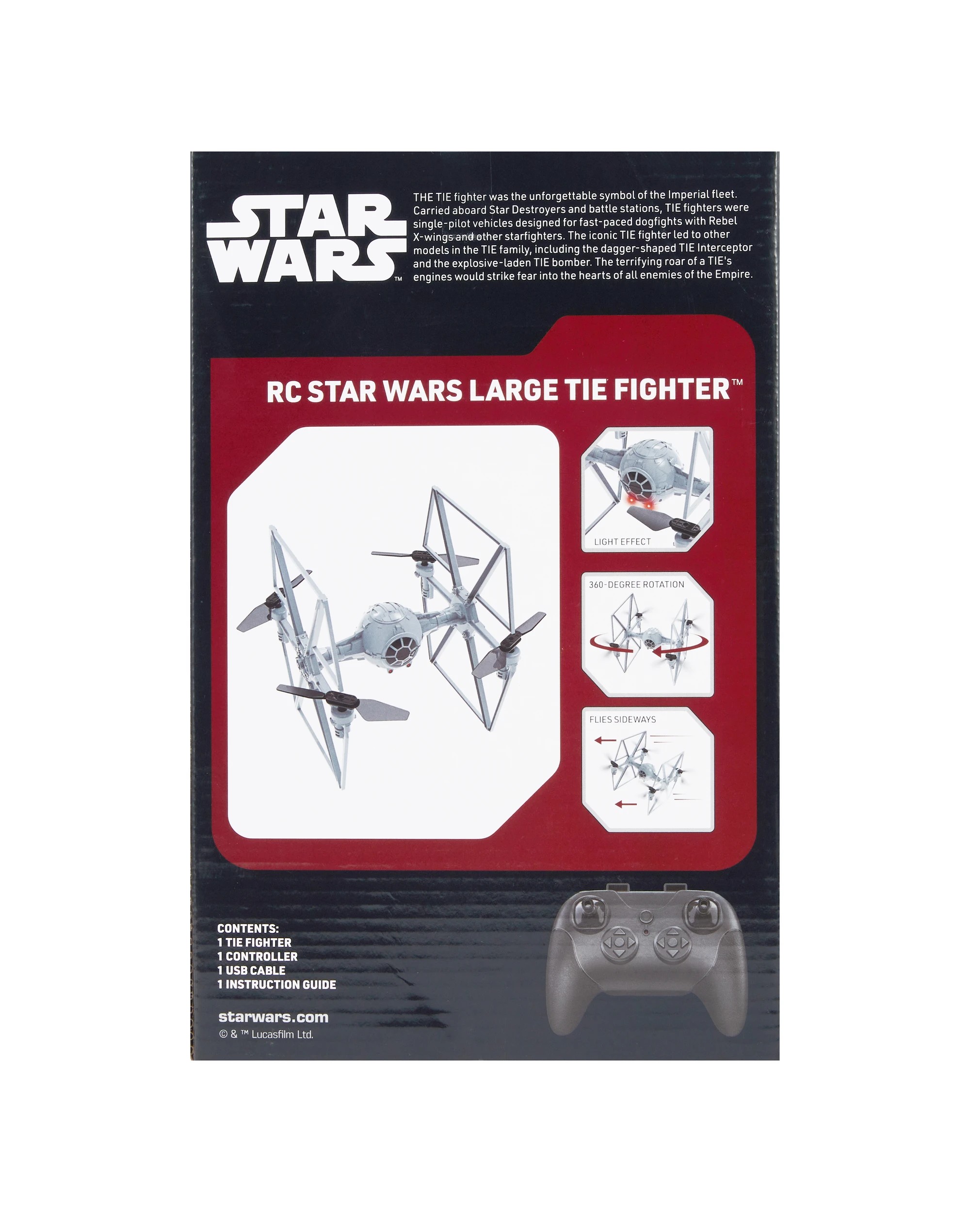 8 Disney RC Star Wars Large Tie Fighter, 8 of 8
