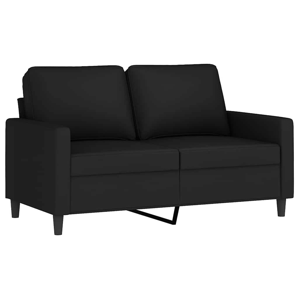2 Vidaxl 2 Piece Sofa Set With Cushions Velvet - Black, 2 of 6