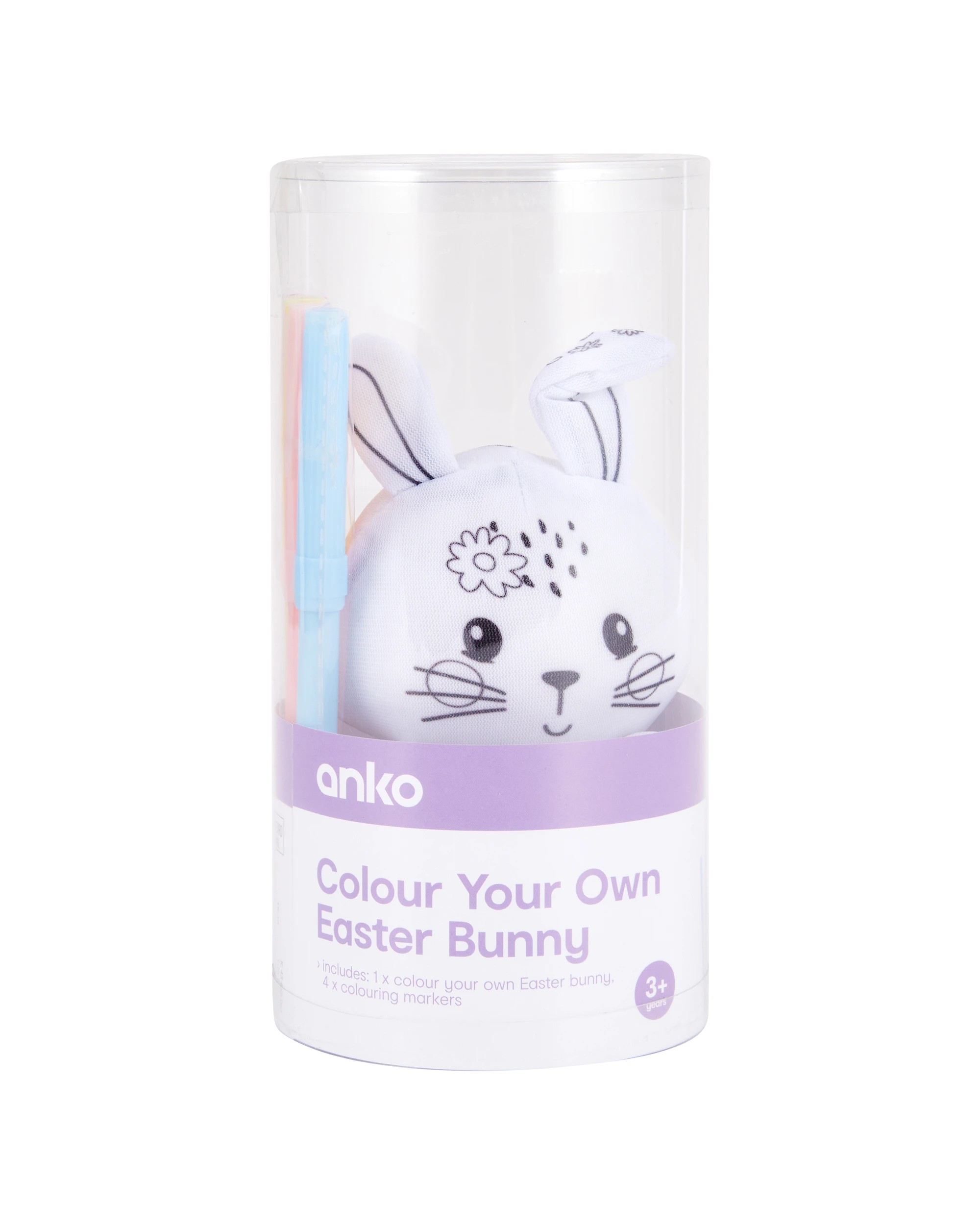 1 Colour Your Own Easter Bunny, 1 of 4
