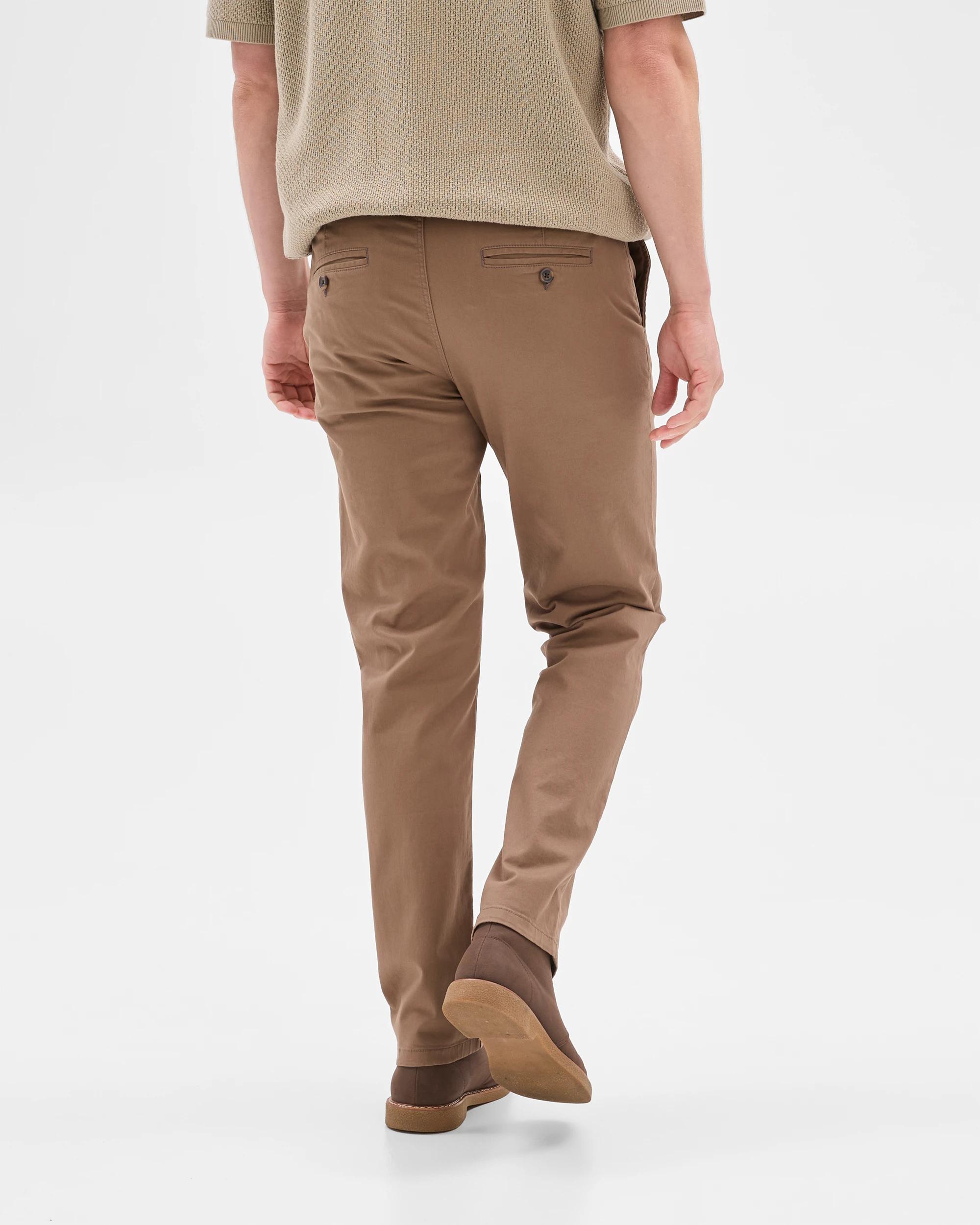9 Target Australian Cotton Rich Straight Chino Pants SHITAKE, 9 of 9