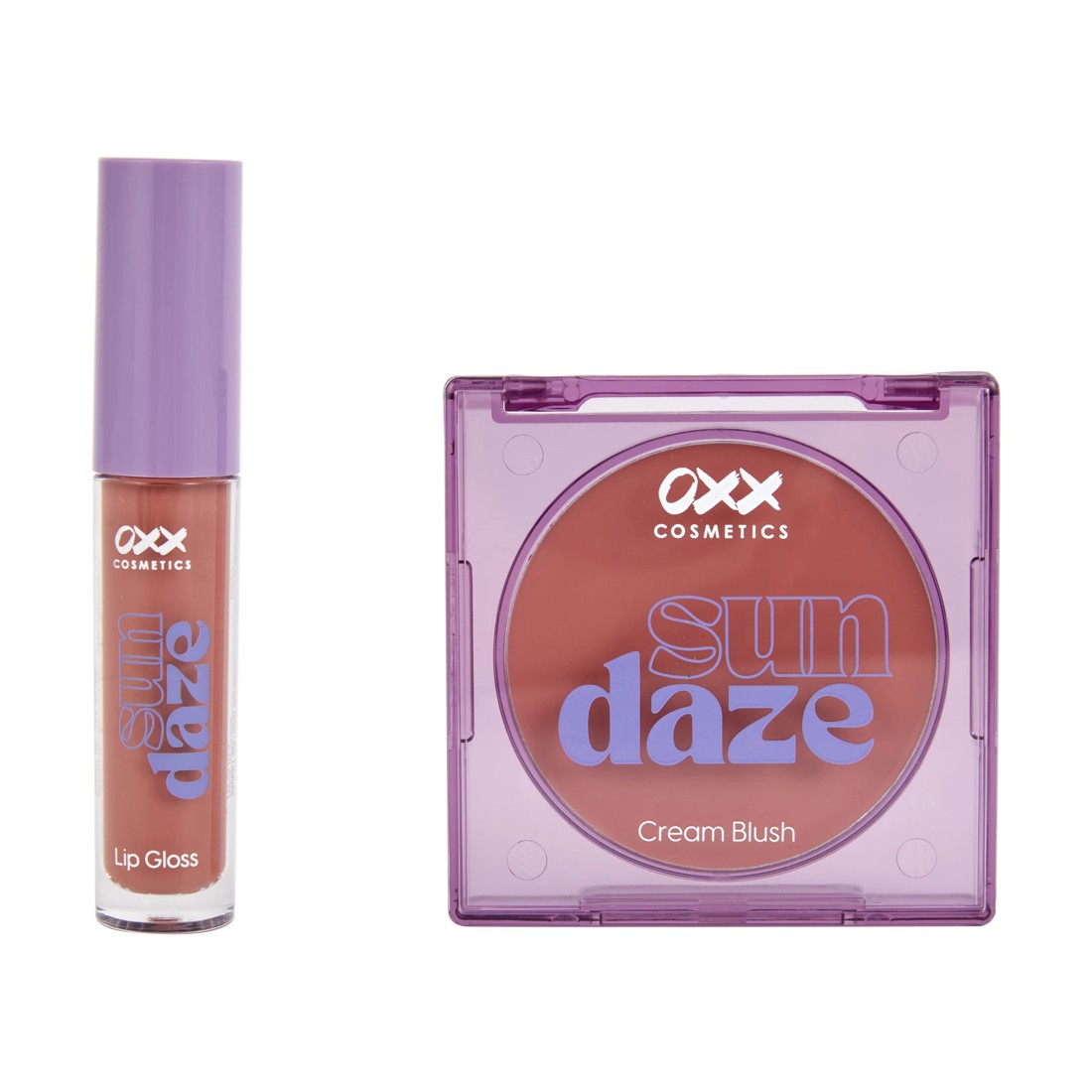 2 OXX Cosmetics Sun Daze Lip and Cheek Duo - Nude, 2 of 5