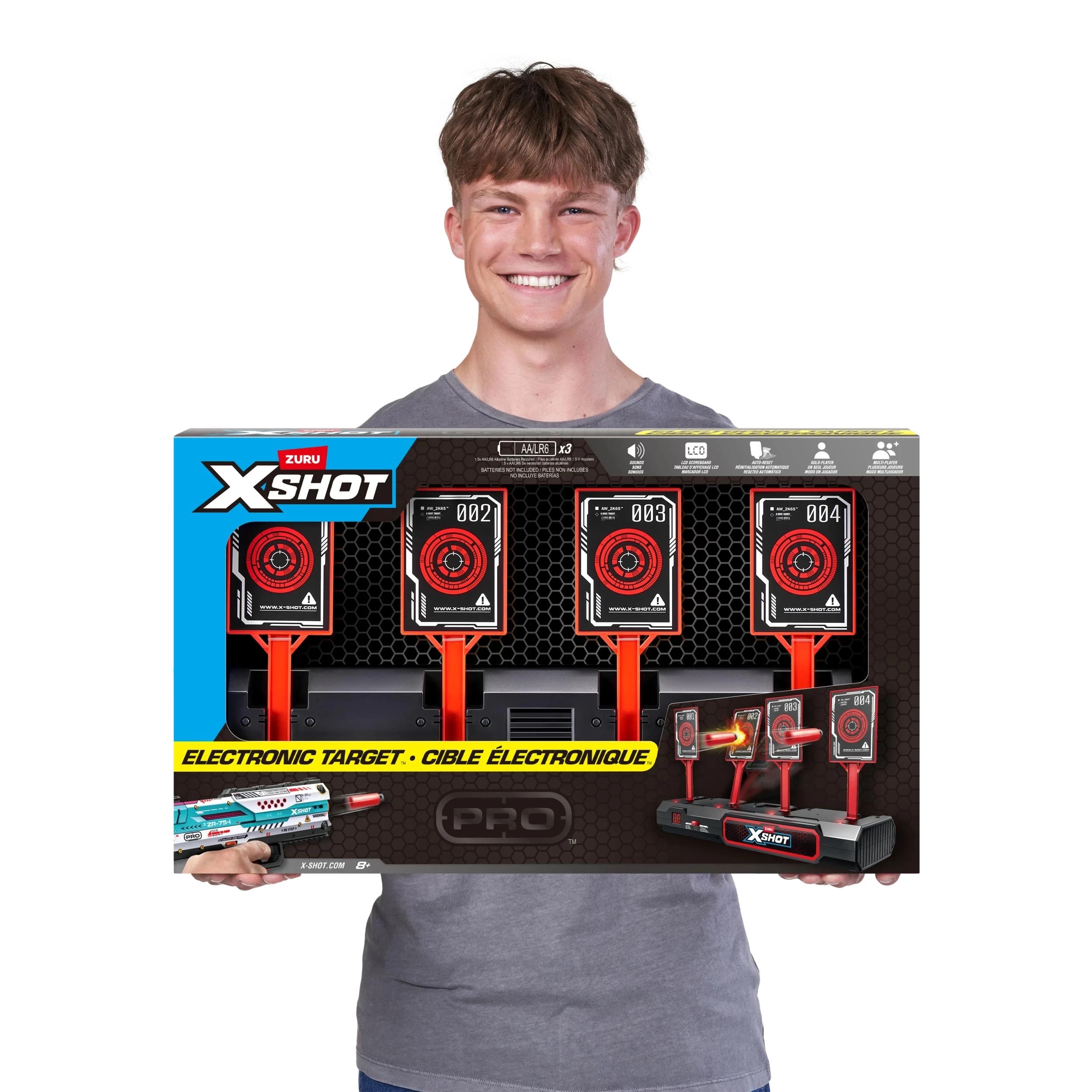 4 Xshot Electronic Target By Zuru - Multi, 4 of 5