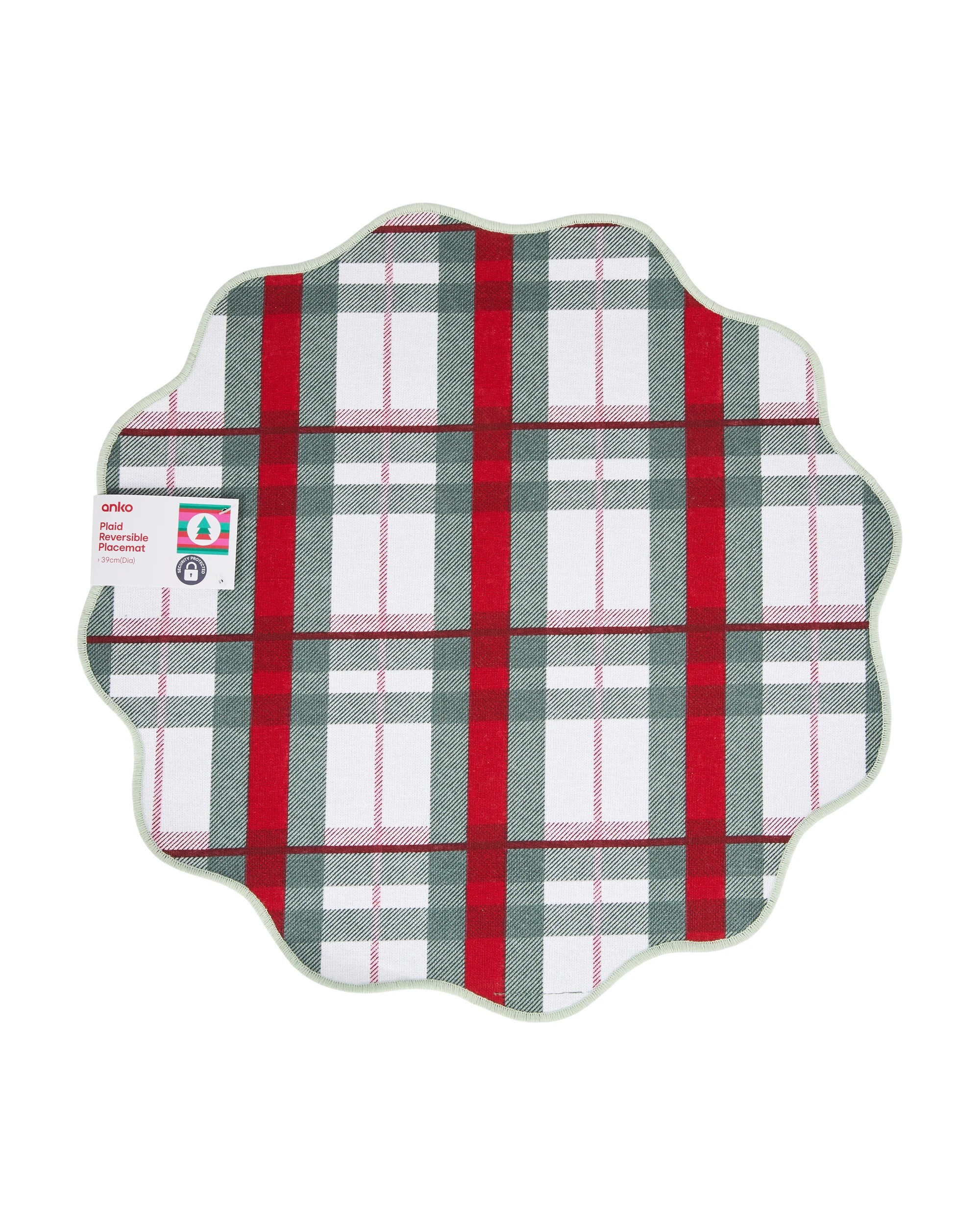 3 Plaid Reversible Placemat, 3 of 3