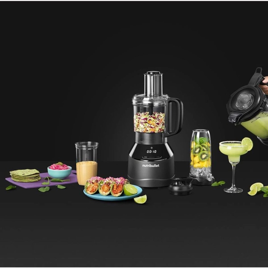 2 NUTRIBULLET Triple Prep System Black, 2 of 5