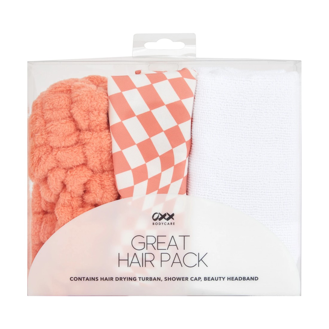 1 OXX Bodycare Great Hair Pack - Peach, 1 of 7