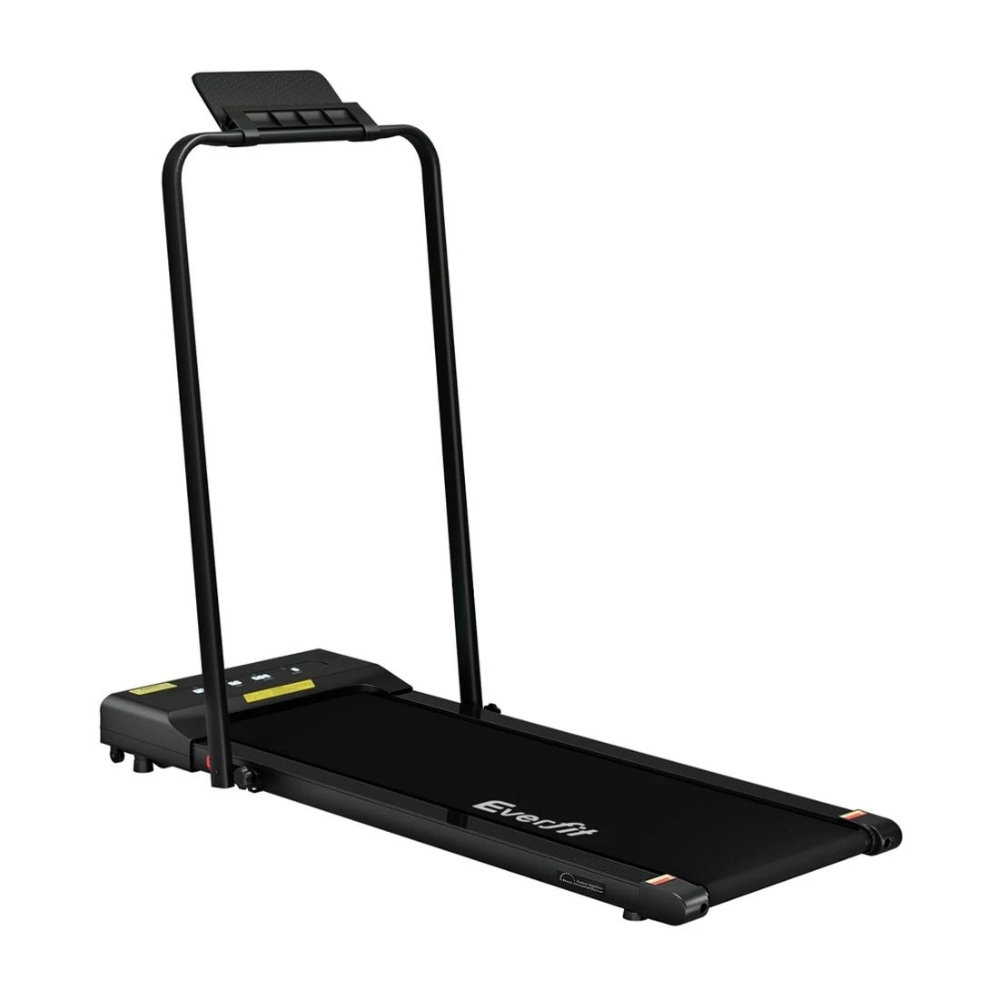 1 Everfit Treadmill Electric Walking Pad Under Desk Home Gym Fitness 380mm Black - Black, 1 of 9