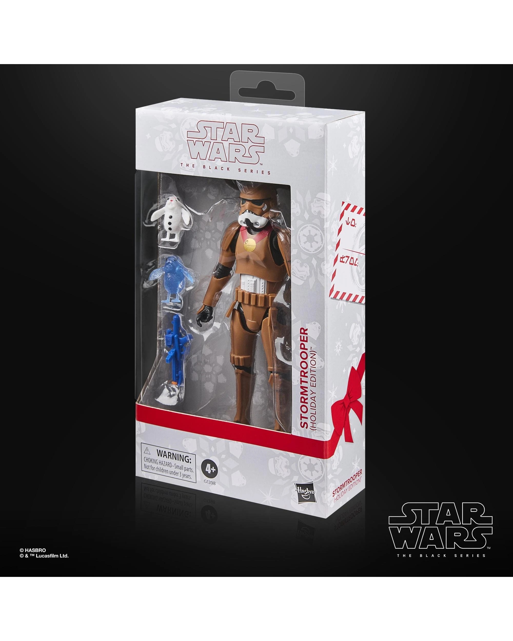 10 Star Wars The Black Series Stormtrooper Holiday Edition Action Figure, 10 of 10