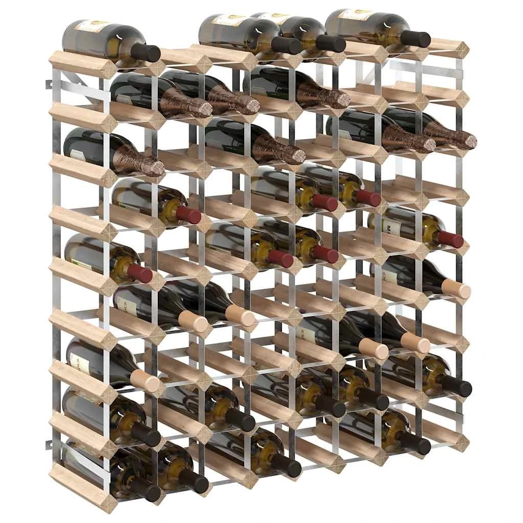 4 vidaXL Wine rack - Beige, 4 of 10