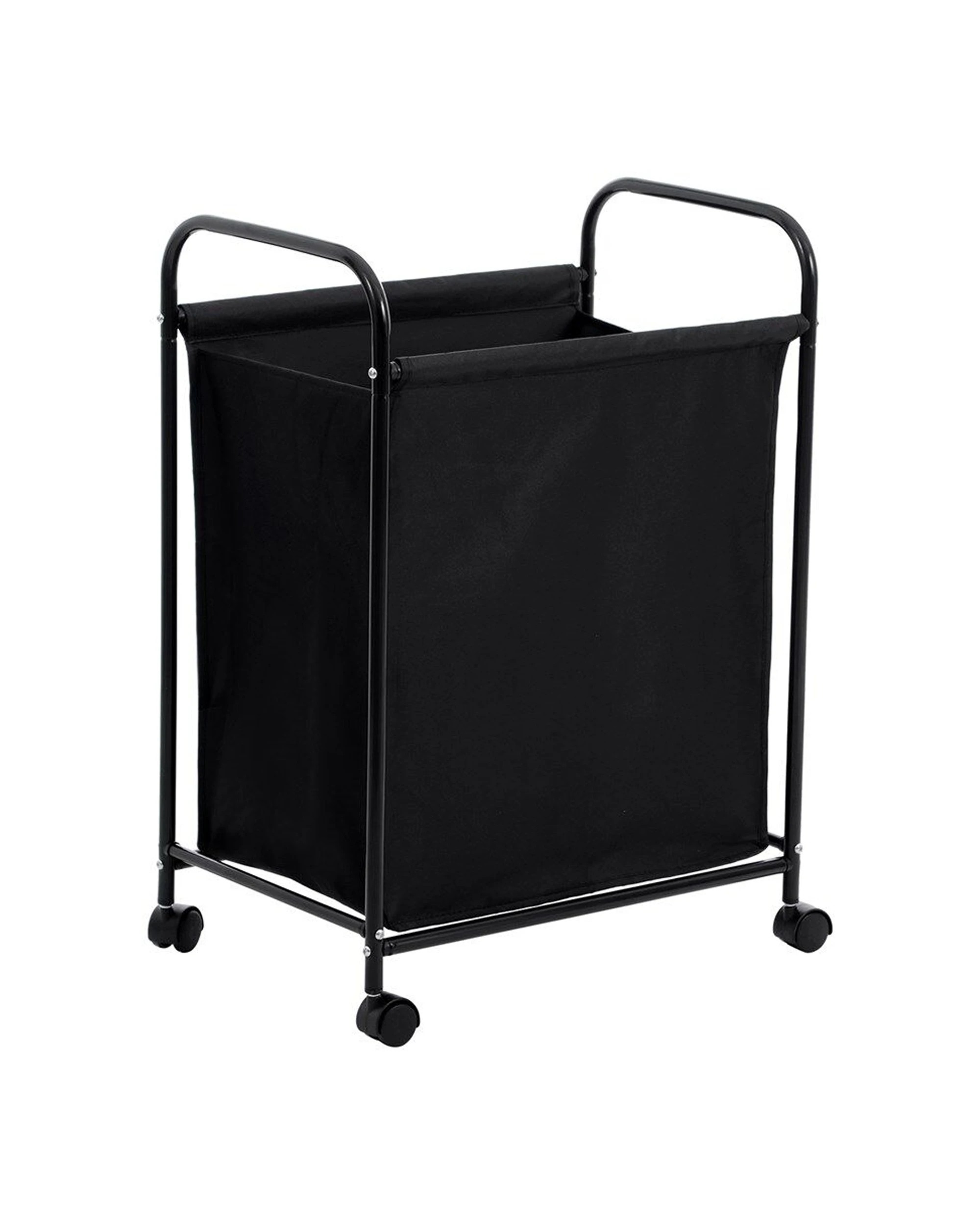 2 Boxsweden Lightweight Laundry Cart With Wheels 67l 50x33x70cm Assorted
 - White, 2 of 9