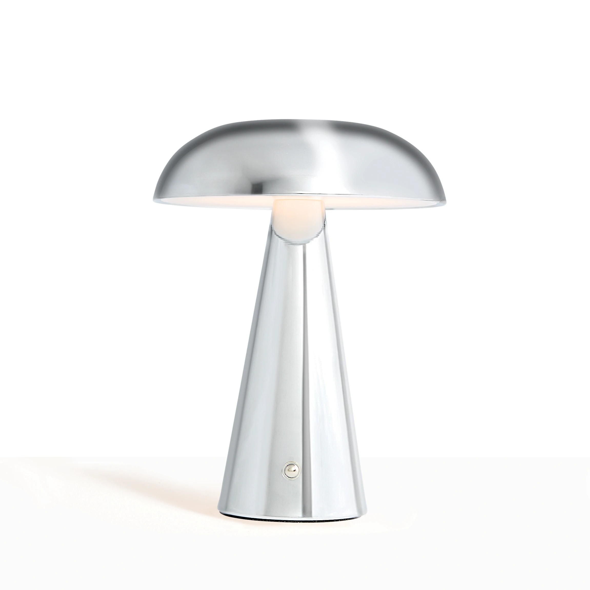 1 Amiri Portable Rechargeable Lamp - Chrome, 1 of 6