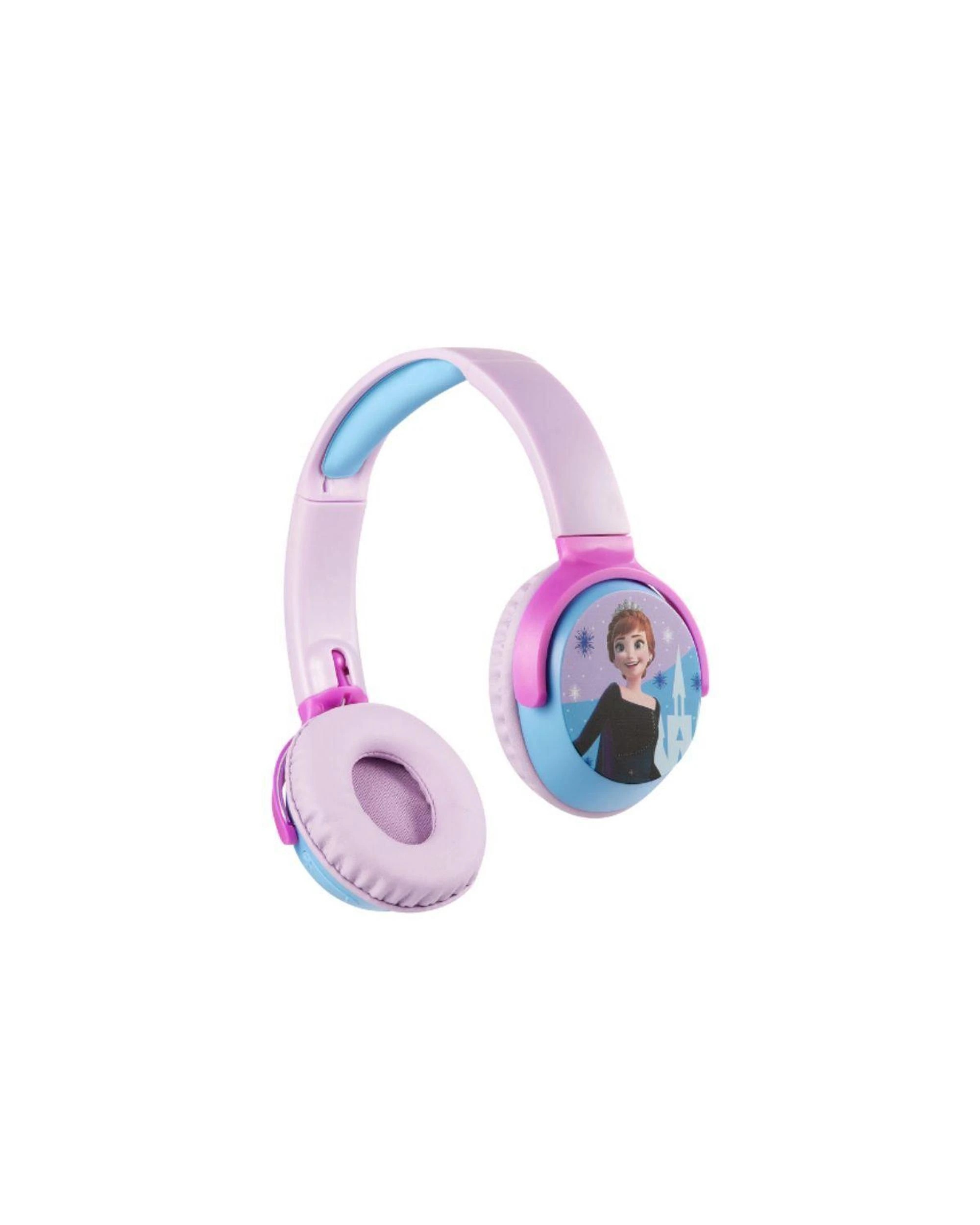 2 Frozen Bluetooth Headphones with Colour Changing Mood Light USB-C Rechargeable Foldable Design, 2 of 3