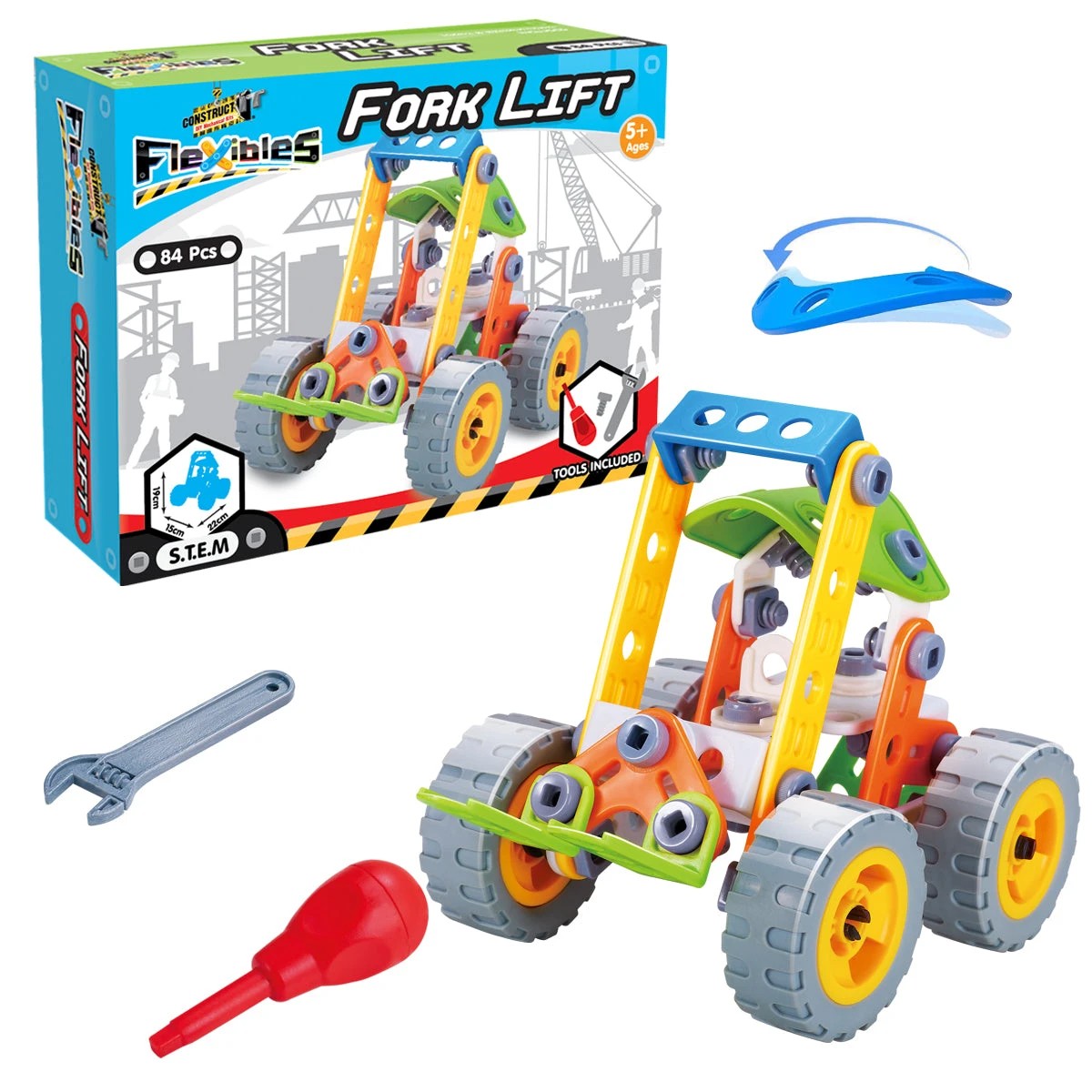 3 Construct-It Fork Lift, 3 of 6