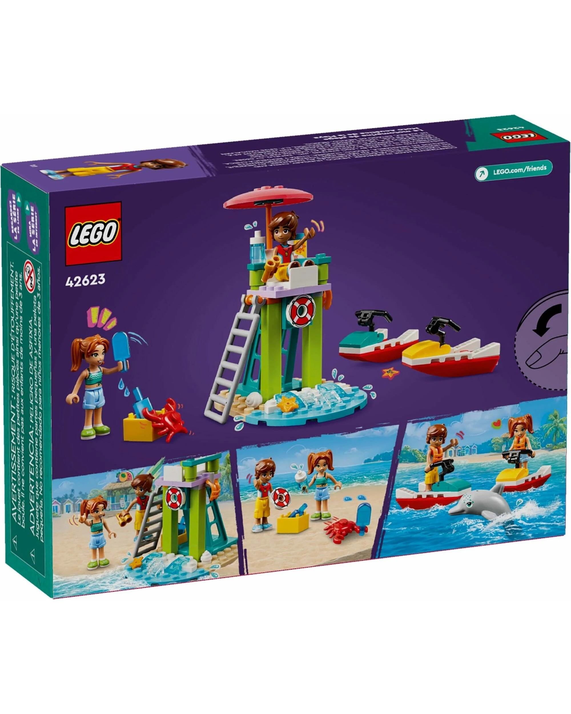 1 LEGO Friends 42623 Beach Water Scooter, 1 of 5