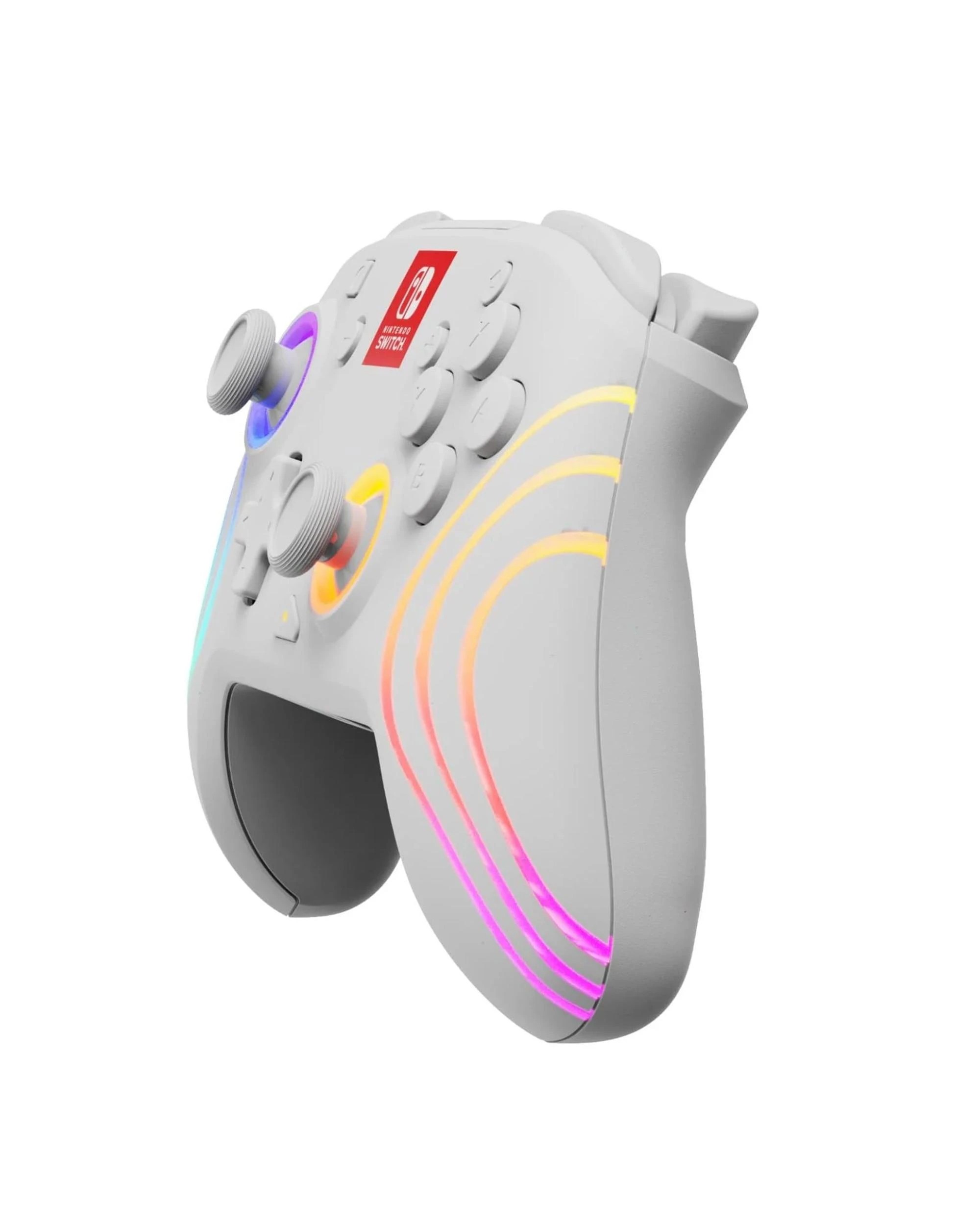 5 PDP Afterglow Wave Wireless RGB Controller for Nintendo Switch 2 - White, 5 of 7