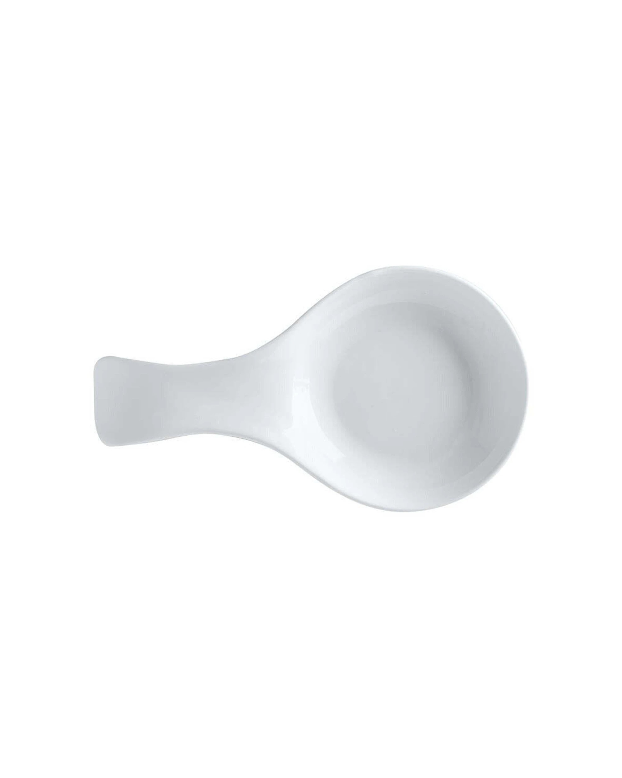 2 Maxwell & Williams 2PK White Basics 23cm Porcelain Round Spoon Rest Durable - White, 2 of 2