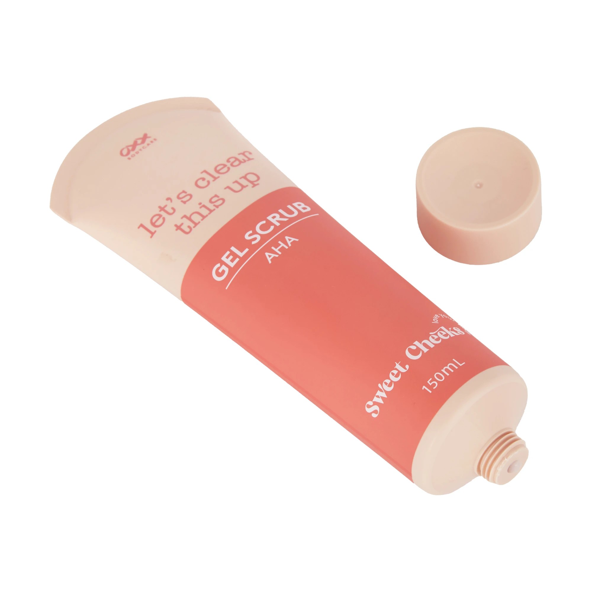 2 OXX Bodycare Let's Clear This Up Sweet Cheeks Gel Scrub 150ml - AHA, 2 of 3