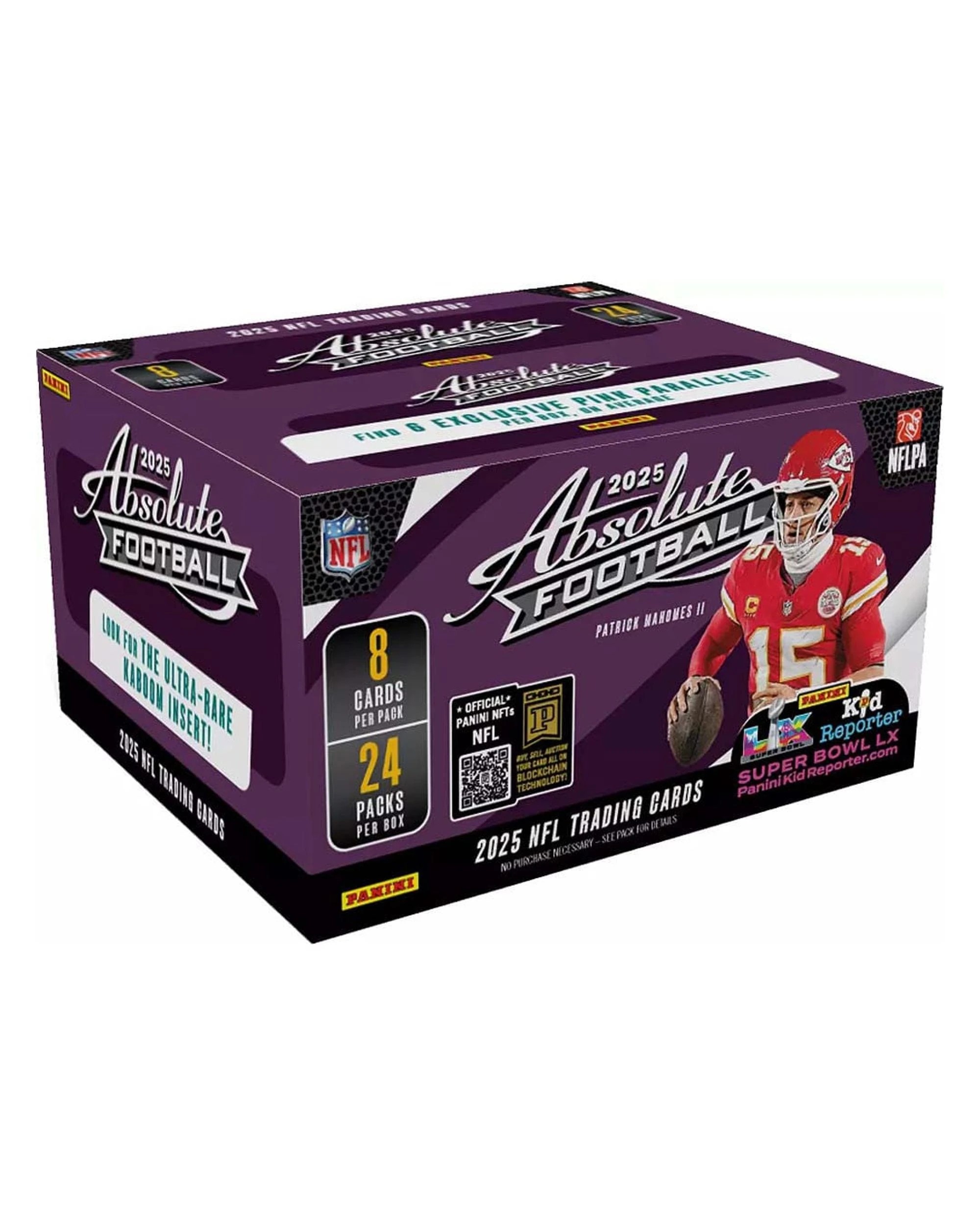 1 Panini NFL 2025 Absolute Football Retail Box, 1 of 10