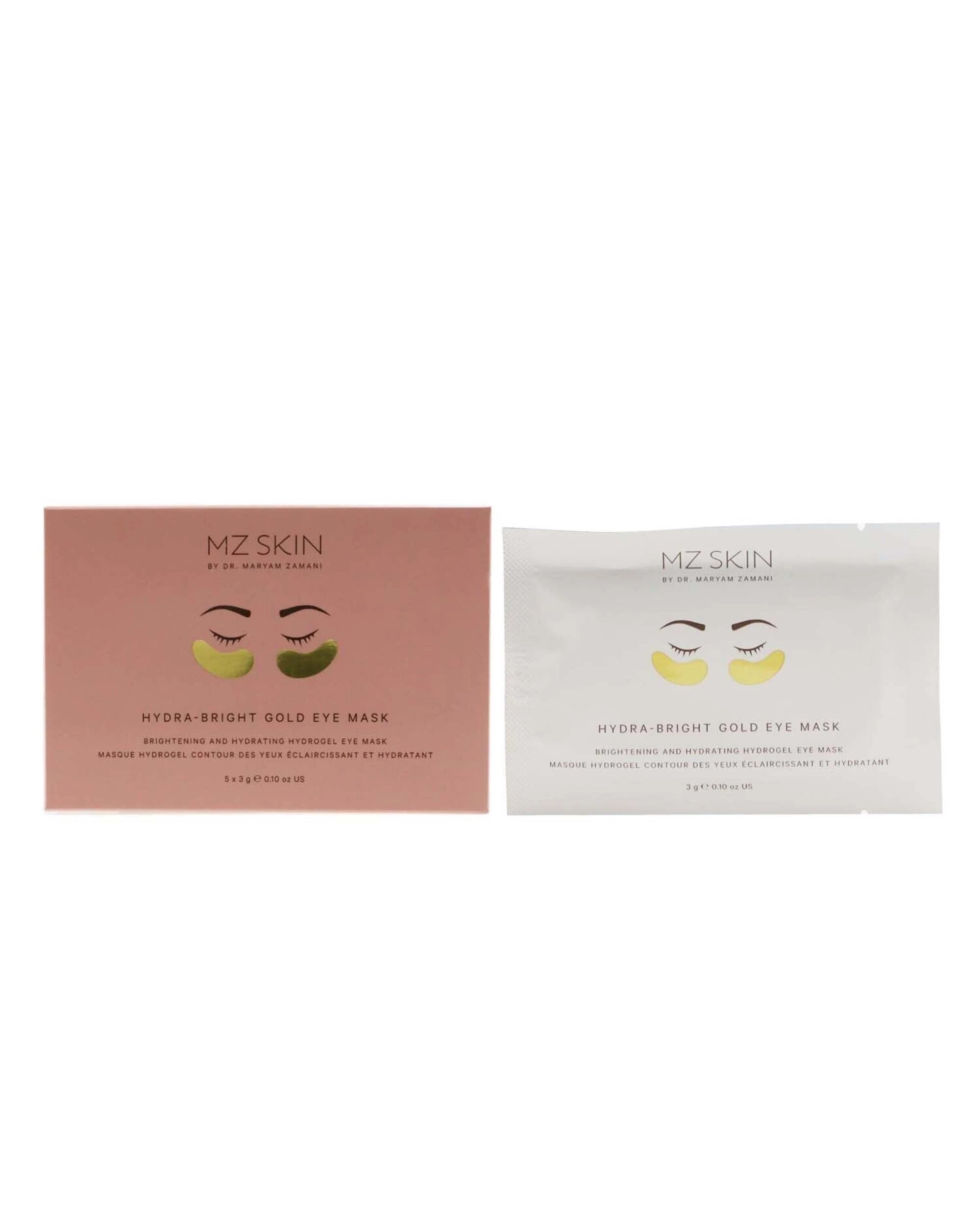 2 MZ Skin Hydra-Bright Gold Eye Mask  5x 3g/0.1oz, 2 of 3
