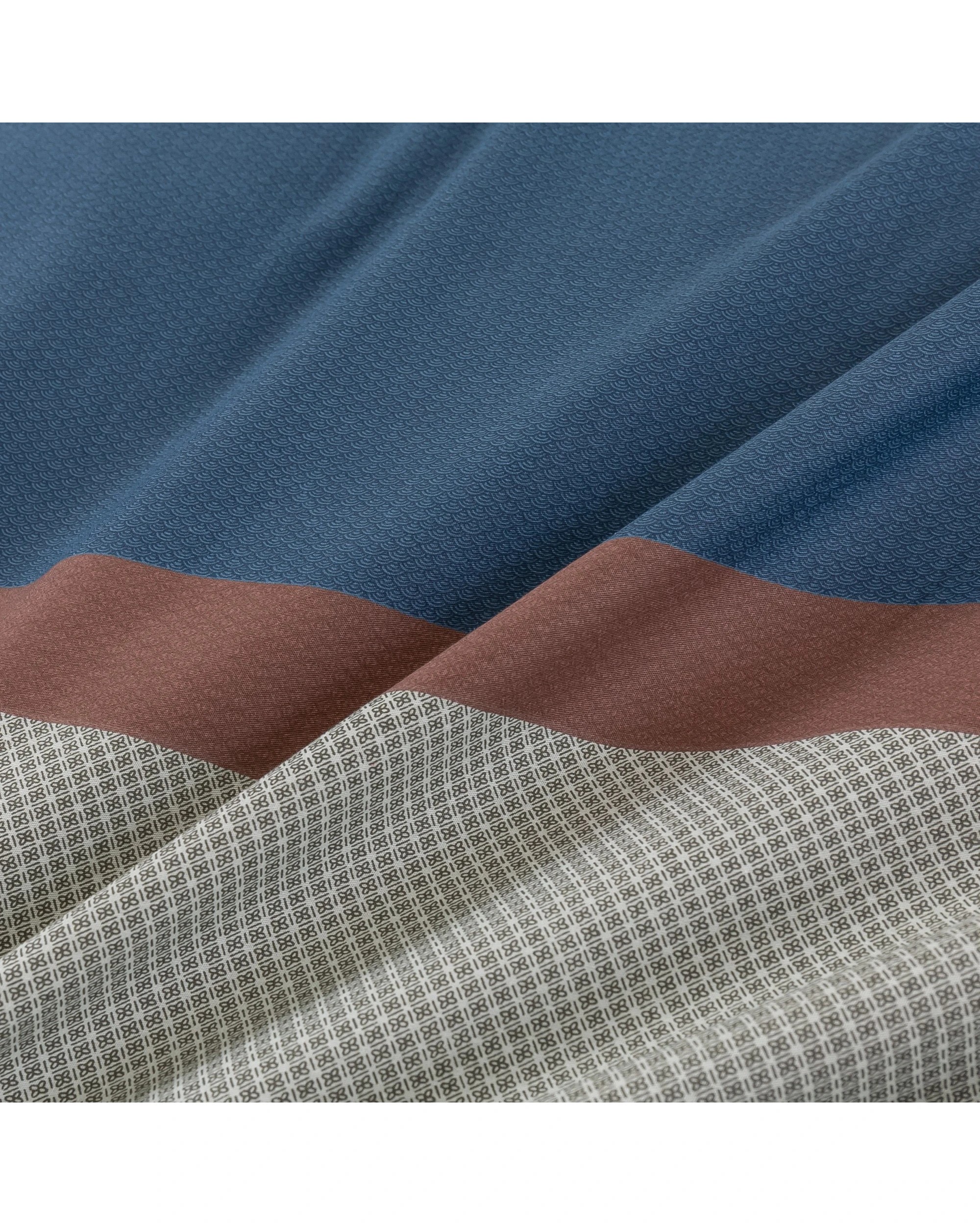 5 Dreamaker Canyon 100% Cotton Reversible Quilt Cover Set - Queen Bed - Green, 5 of 9