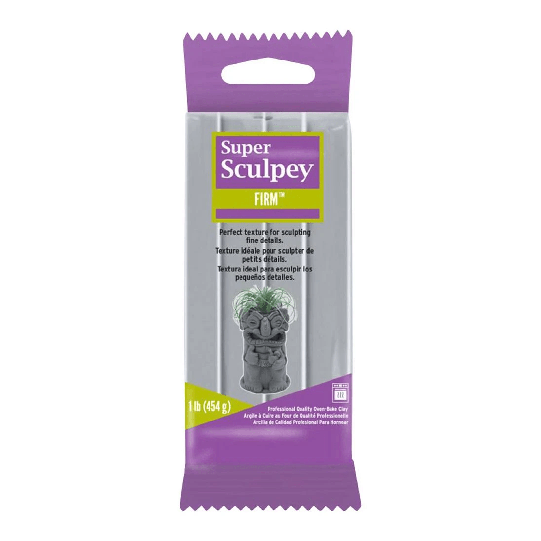 1 Sculpey Super Modelling Clay Grey 454g, 1 of 4