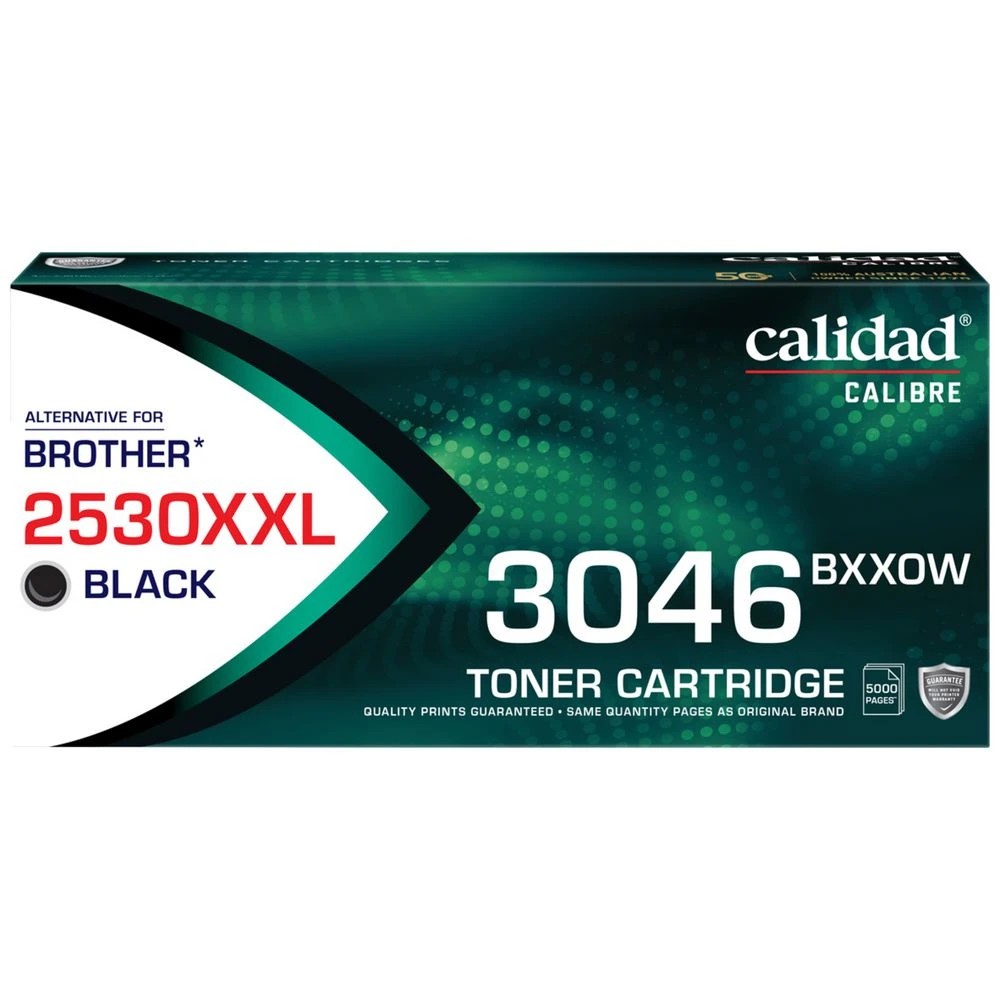 1 Calidad Brother TN2530XXL Toner Cartridge Black, 1 of 7