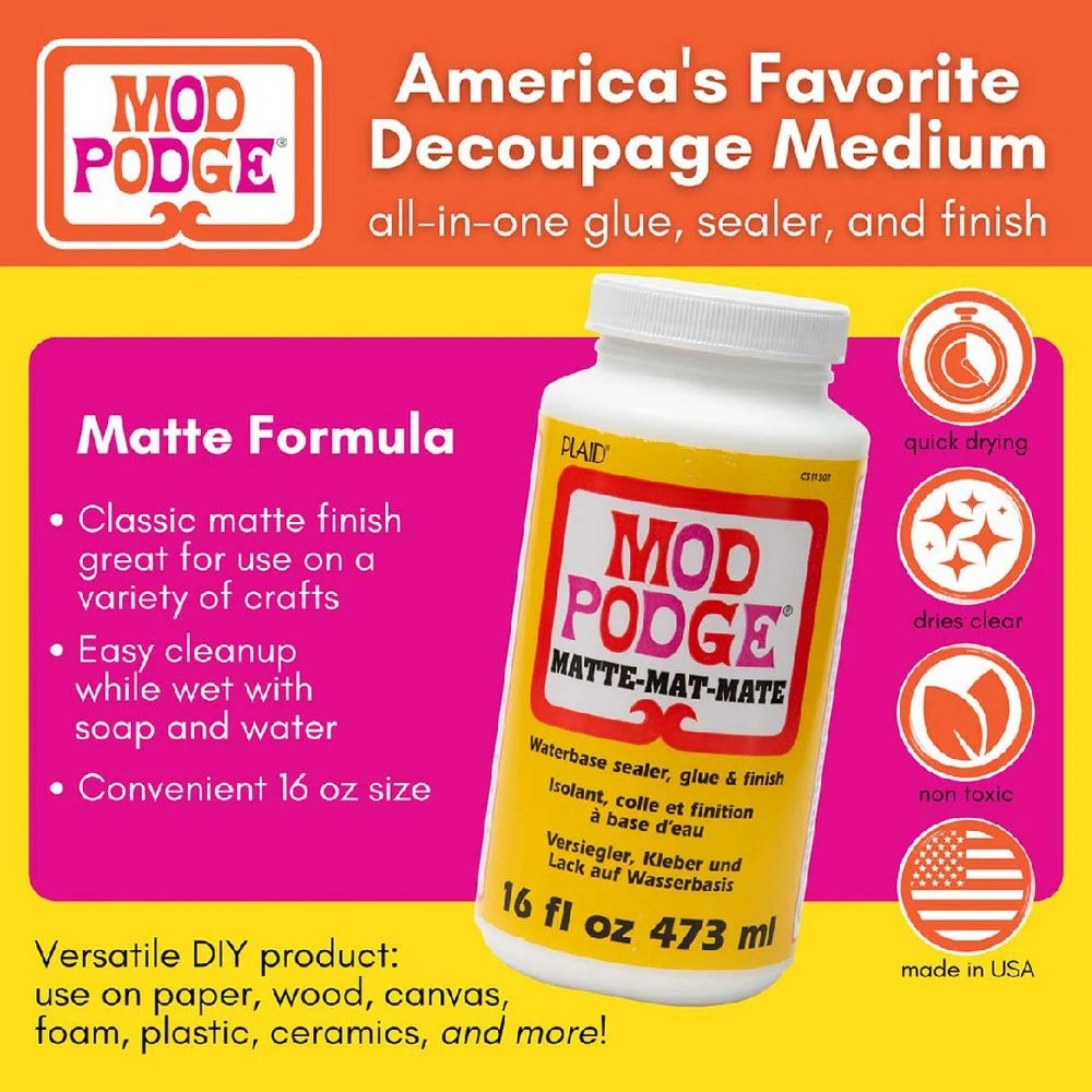 4 Mod Podge Matte Sealer 473mL, 4 of 4