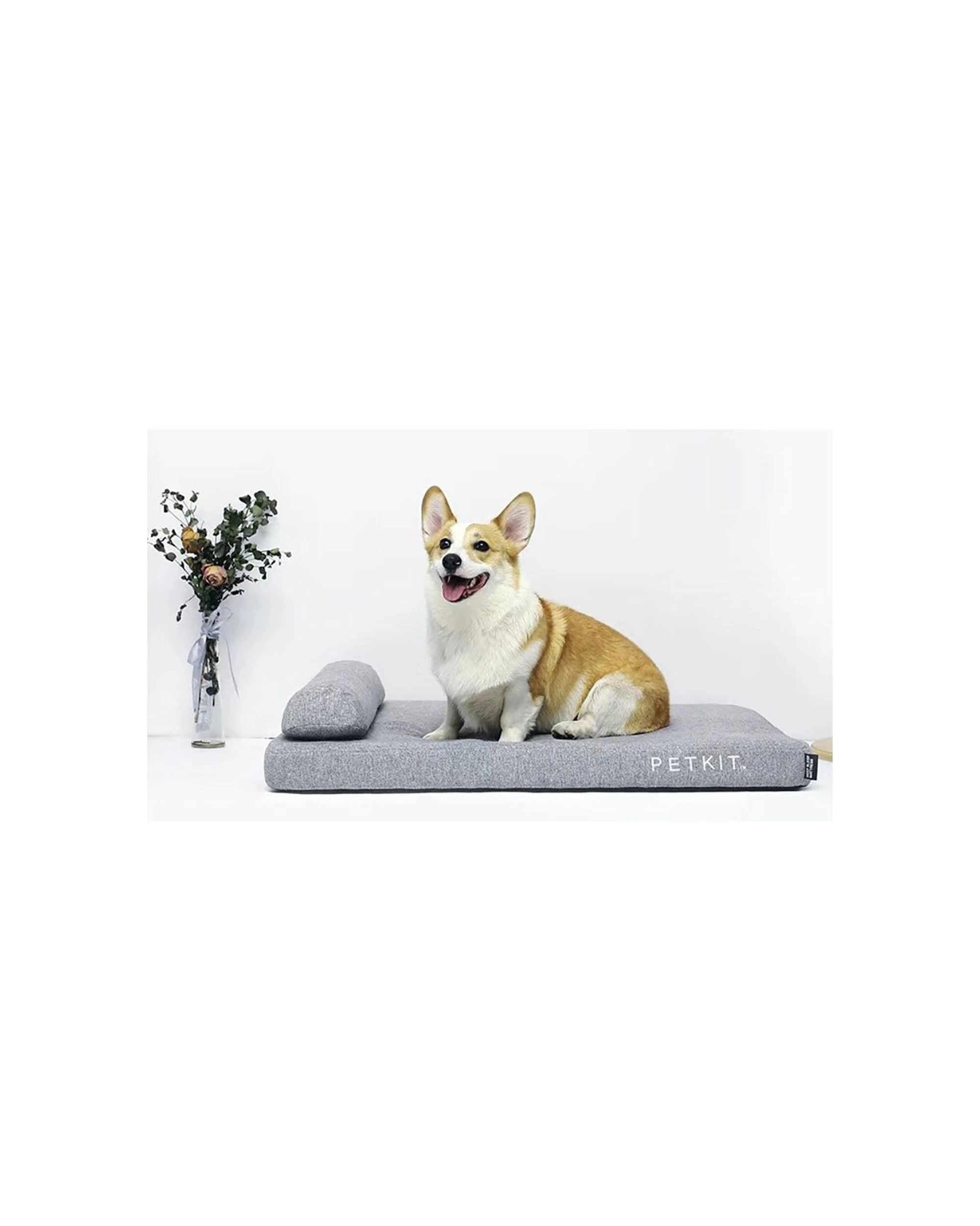 3 Petkit Deep Sleep Pet Mattress Memory Foam Two-Layer Support Washable Pillow M - Grey, 3 of 6