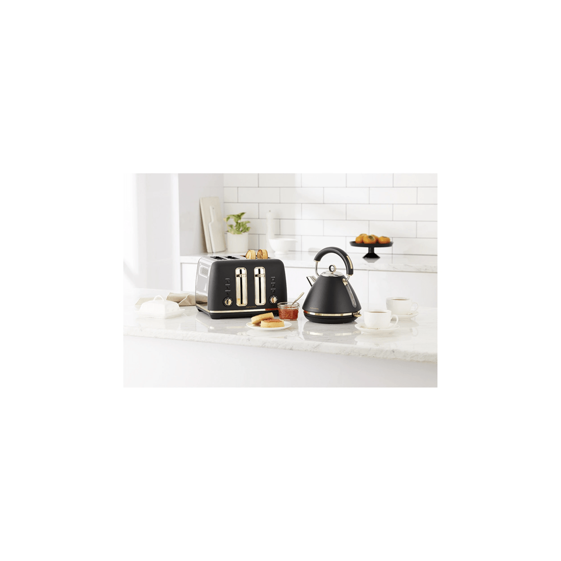 5 Morphy Richards Ascend Adjustable 4 Slice Toaster W/crumb Tray 2000w - black, 5 of 7