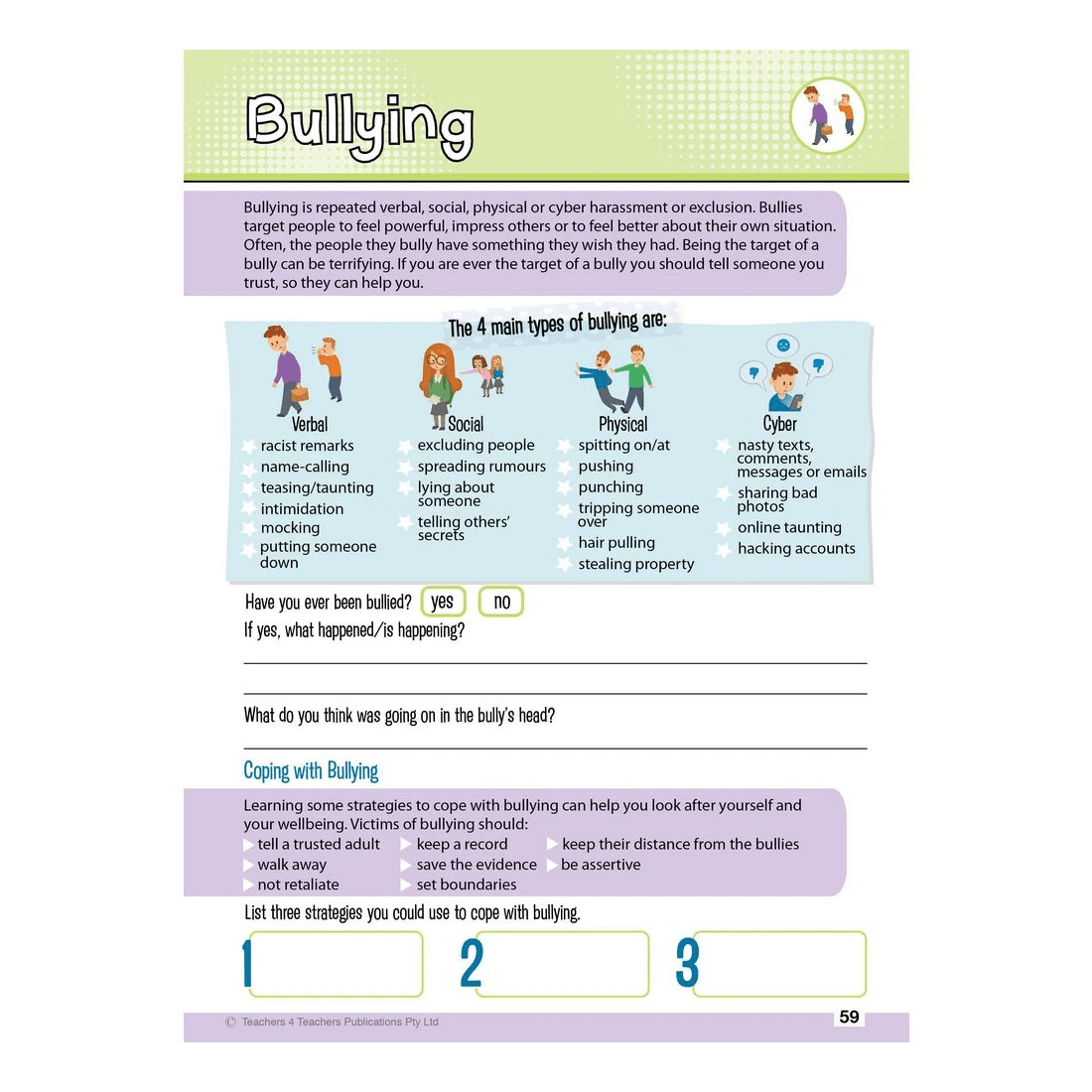 4 My Wellbeing Journal Year 5 & 6, 4 of 4