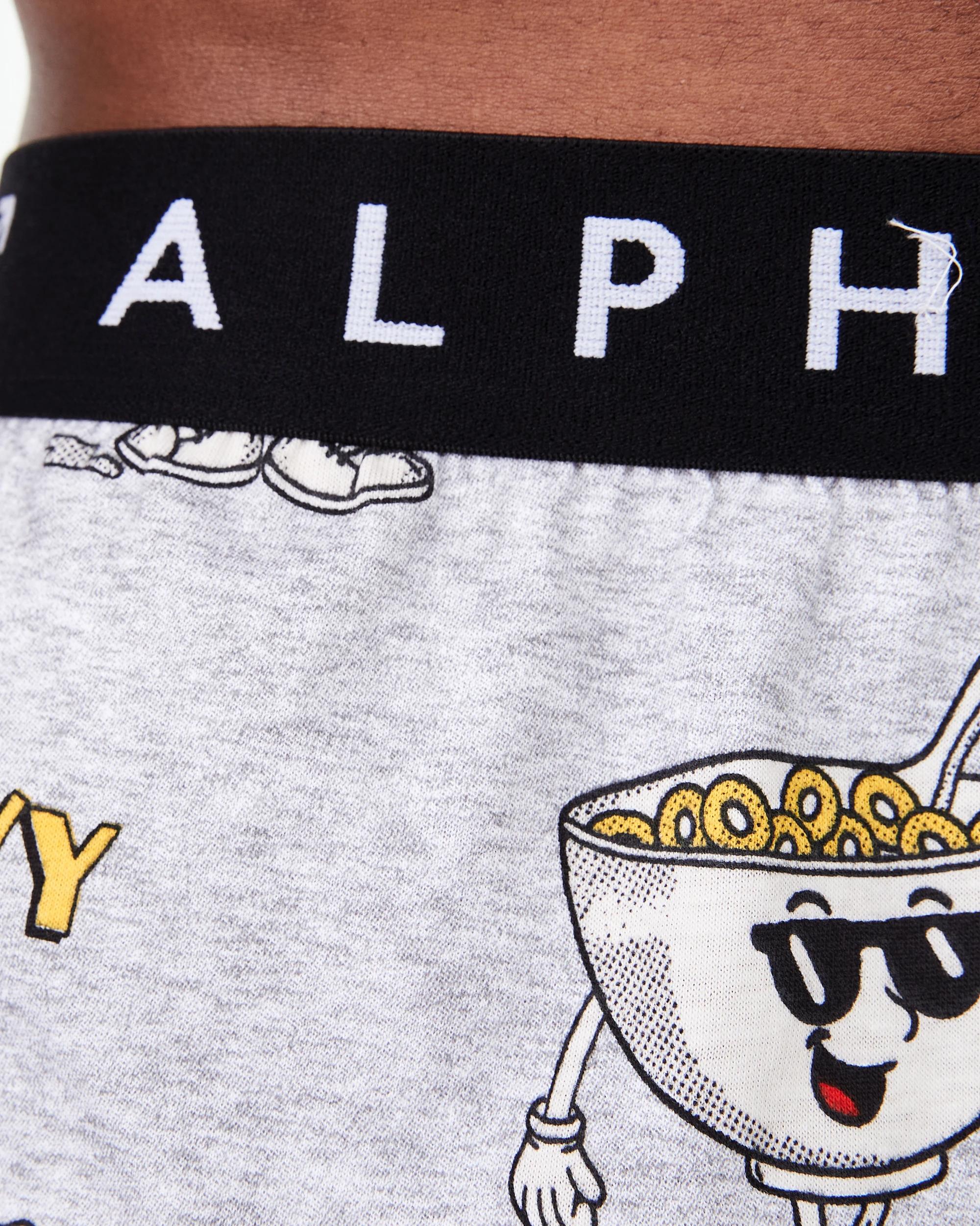 4 Printed Jersey Boxers Gry Sunny, 4 of 5