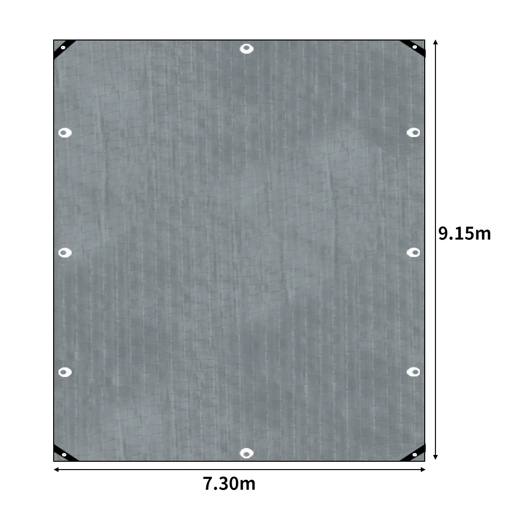 3 Mountview Heavy Duty Waterproof Poly Tarpaulin Camping Cover, 3 of 8