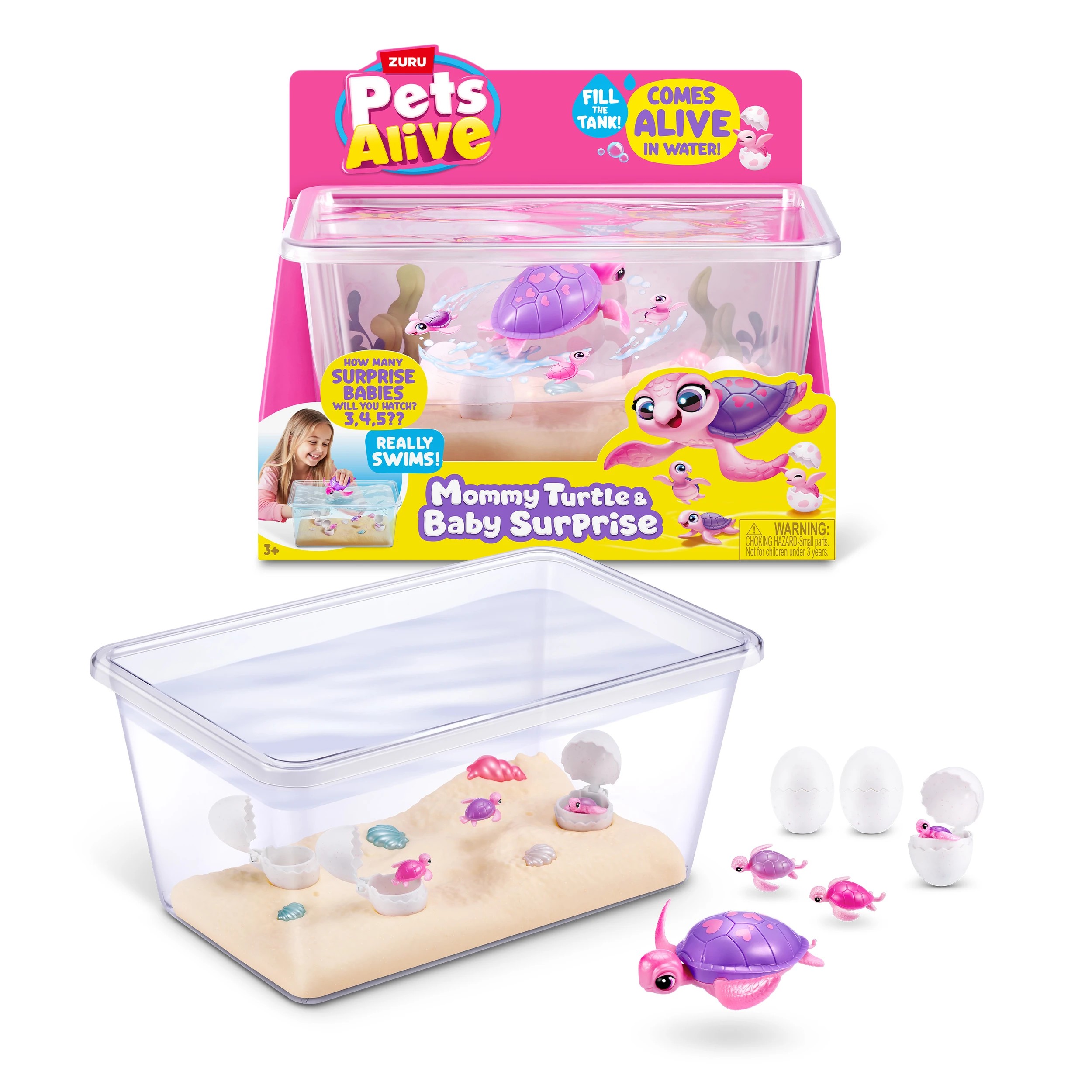 1 Pets Alive Mommy Turtle Surprise by ZURU, 1 of 9