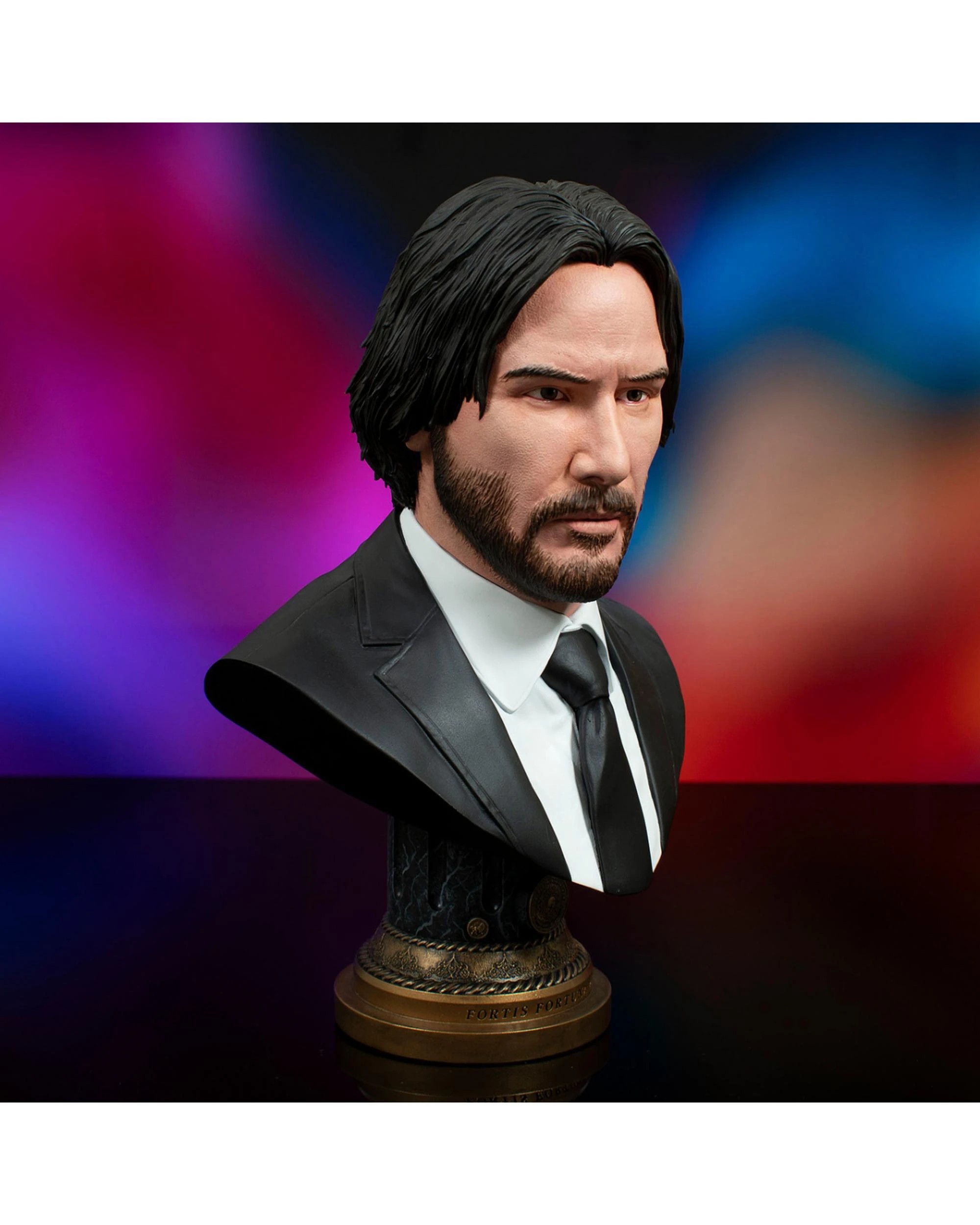 2 Diamond Select Toys John Wick Chapter 2 Legends in 3D 1:2 Scale Bust, 2 of 6