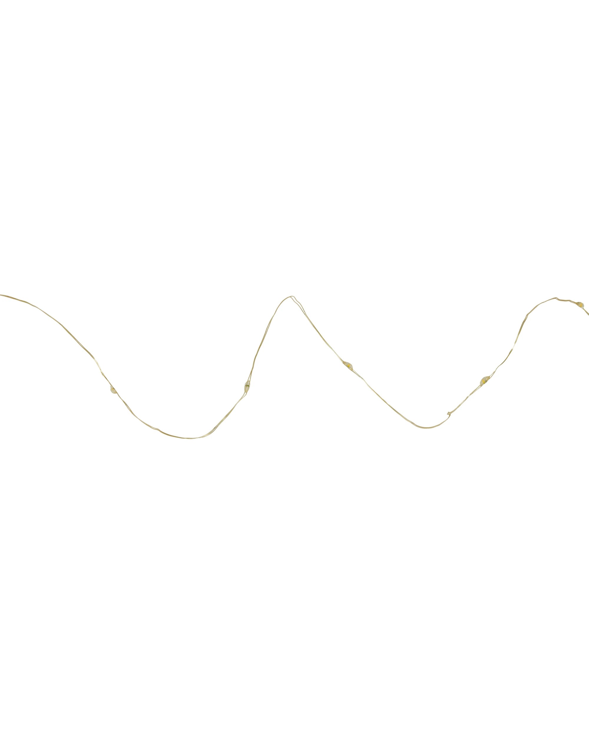 2 51 LED Gold Wire String Lights, 2 of 6