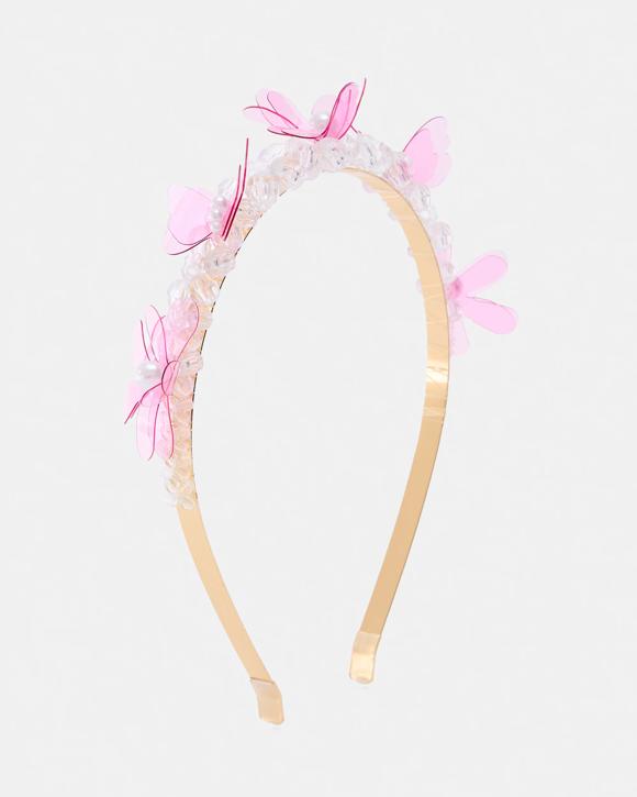Beaded Butterfly Headband